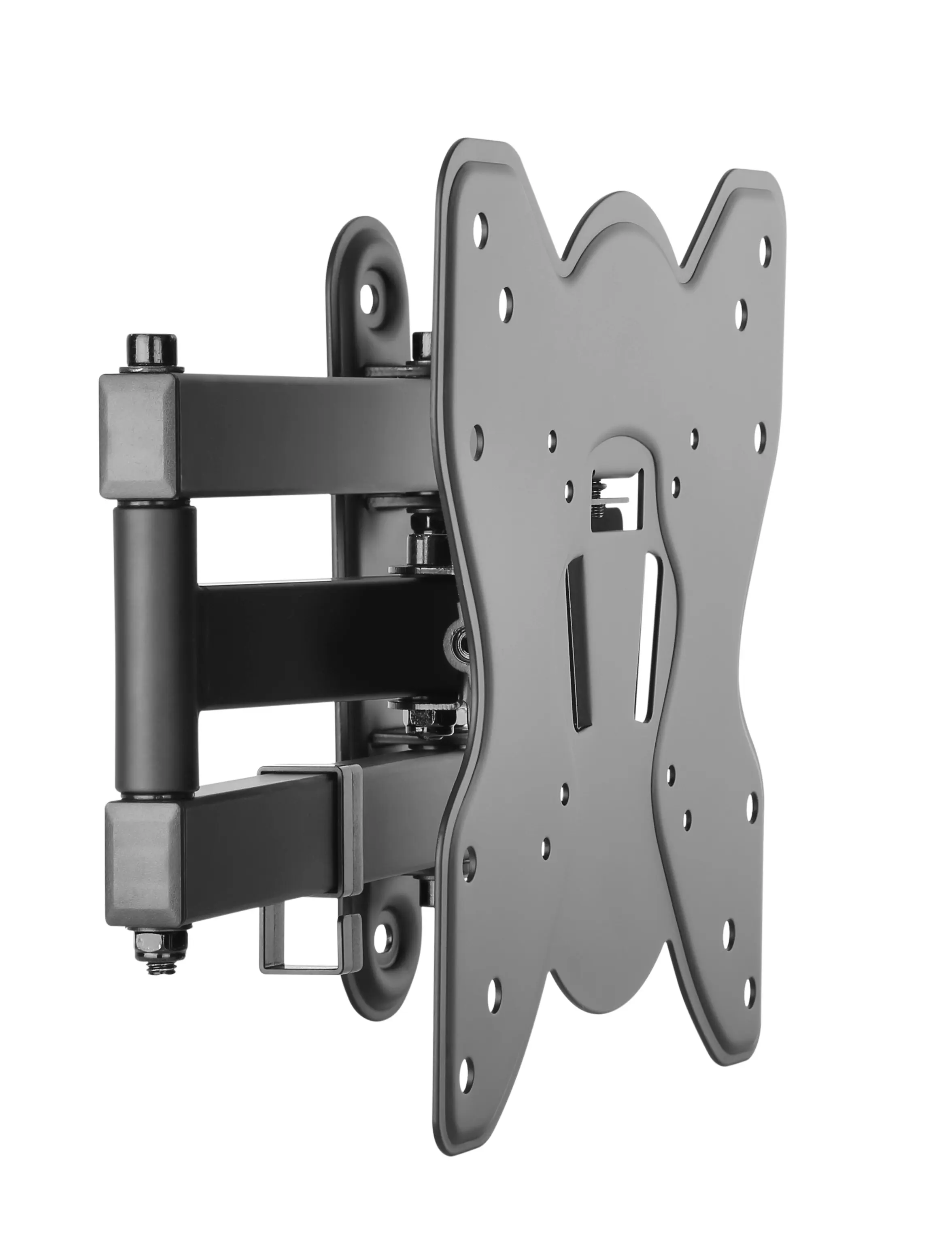 Laser Full-Motion TV Wall Mount 23-42" Panels - Sturdy, Swivel & Tilt, VESA