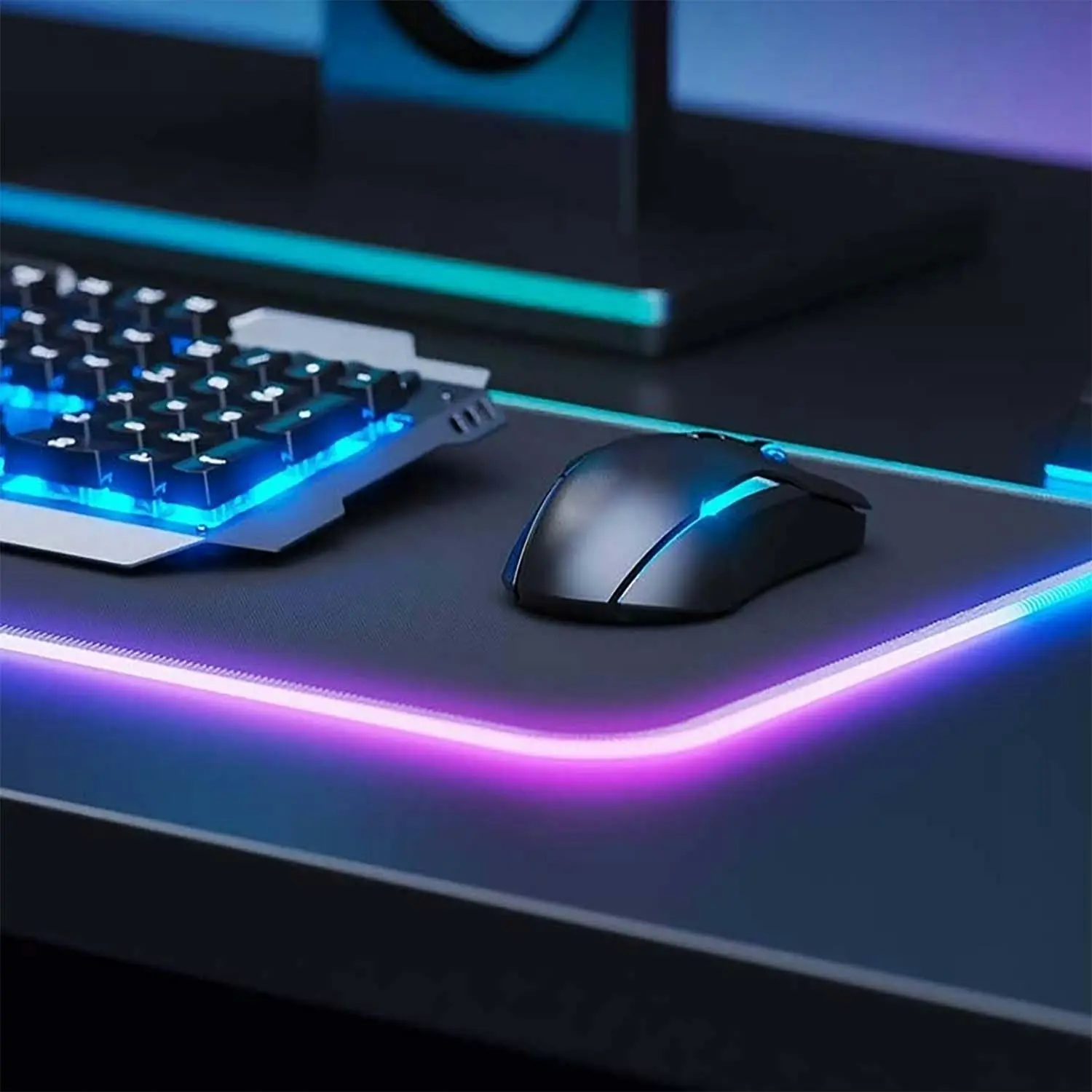 Laser Gaming X-Large LED Gaming Pad | RGB Backlights | Enhance Your Gaming