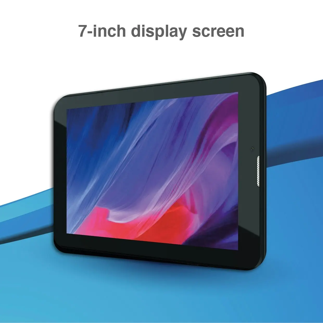 Laser 7 inch Android 10 16GB Tablet IPS Display Screen Onyx Black