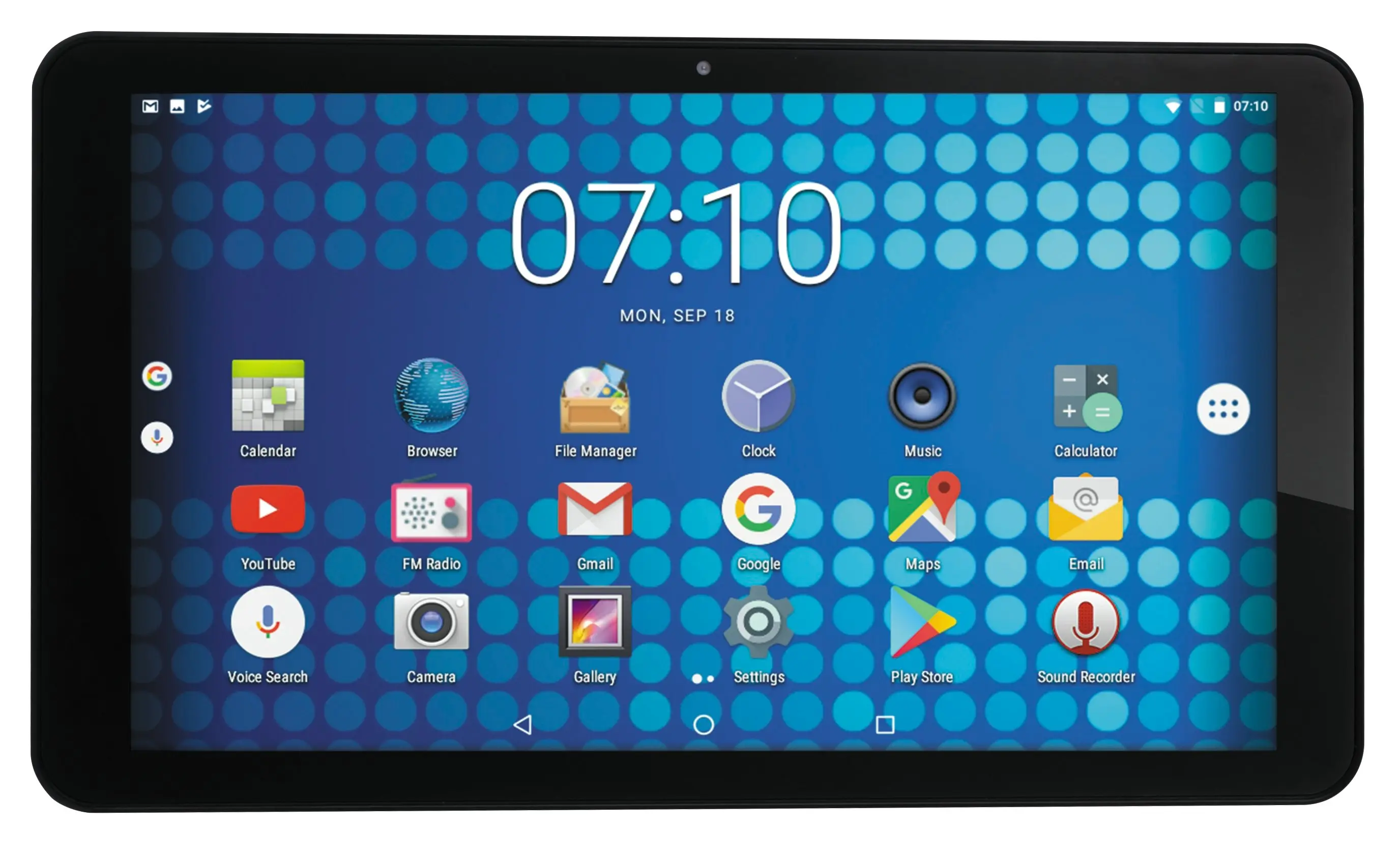 Laser 10" High-Res IPS Android 8 Tablet - Quad-Core, Dual Cameras, Wi-Fi