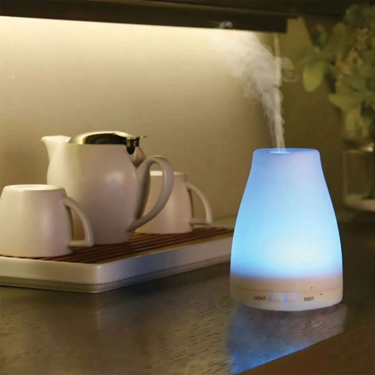 Laser Smart Wifi 150ml Aroma Oil Diffuser Aromatherapy Alexa Google Home