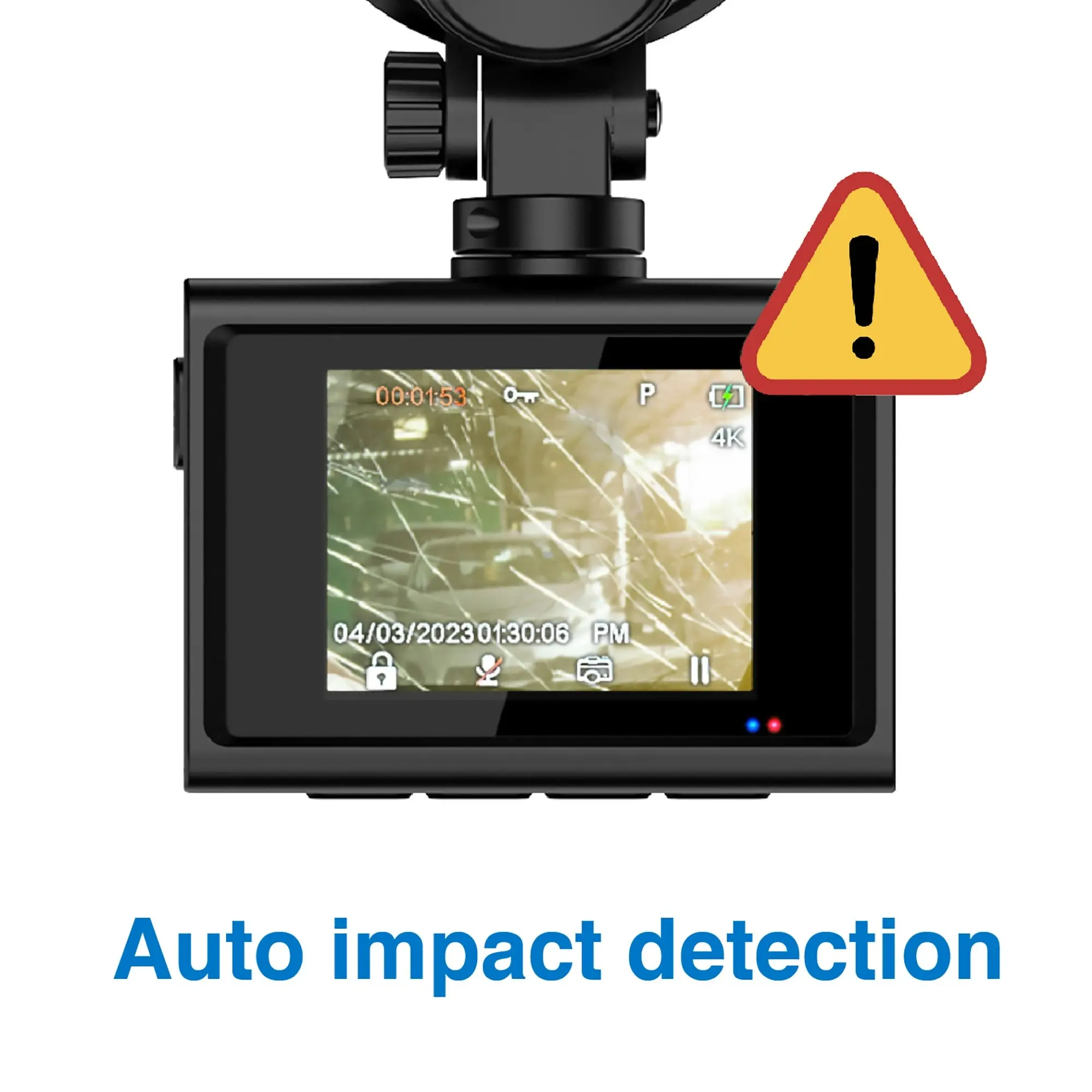 Laser UHD 4K Dash Camera - Ultimate Road Safety & Detailed Footage Capture