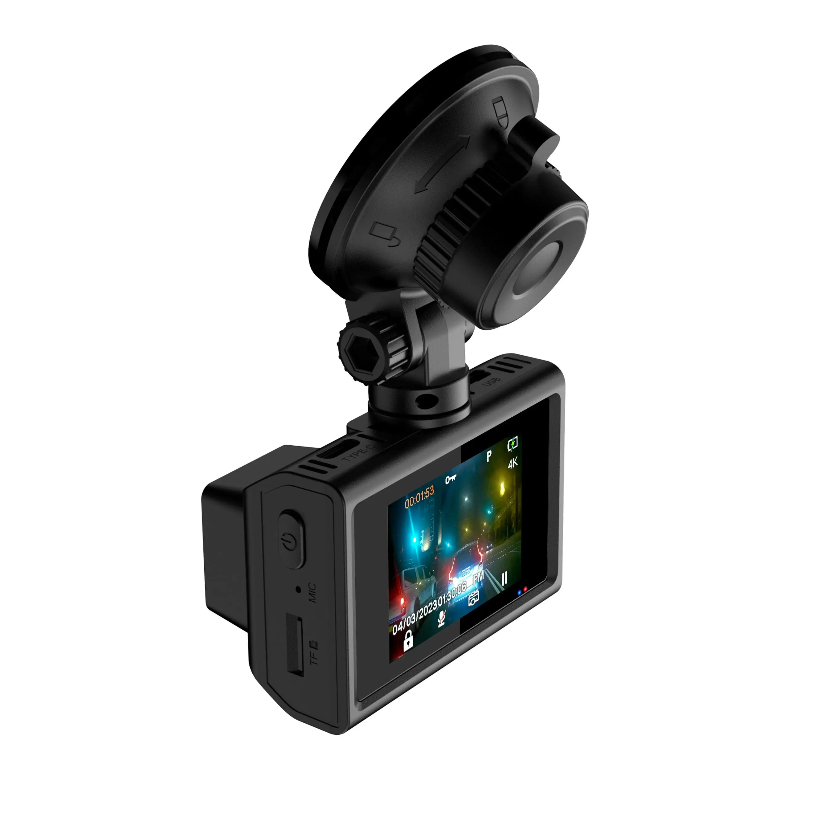 Laser UHD 4K Dash Camera - Ultimate Road Safety & Detailed Footage Capture