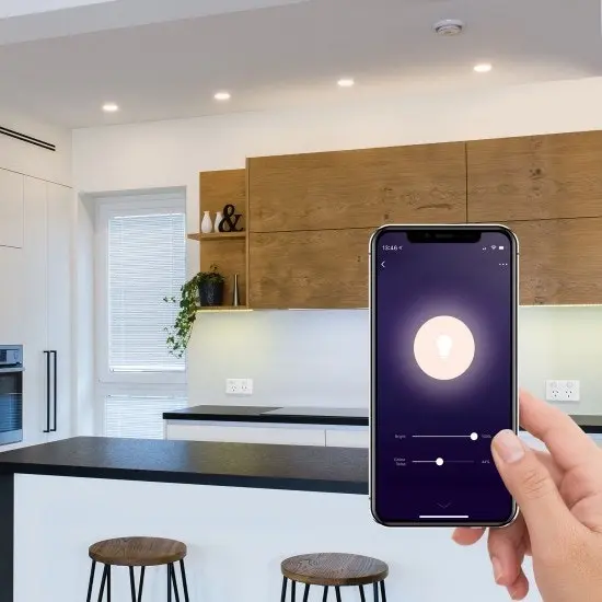 Laser Wi-Fi Smart White Downlight GU10 - Voice Control & Energy Saving