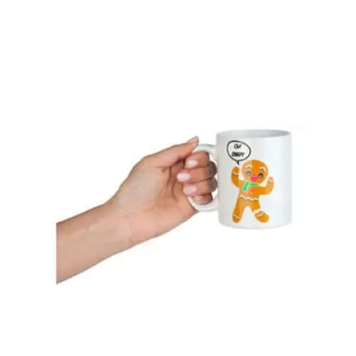 Bigmouth Colour Changing Gingerbread Man Mug