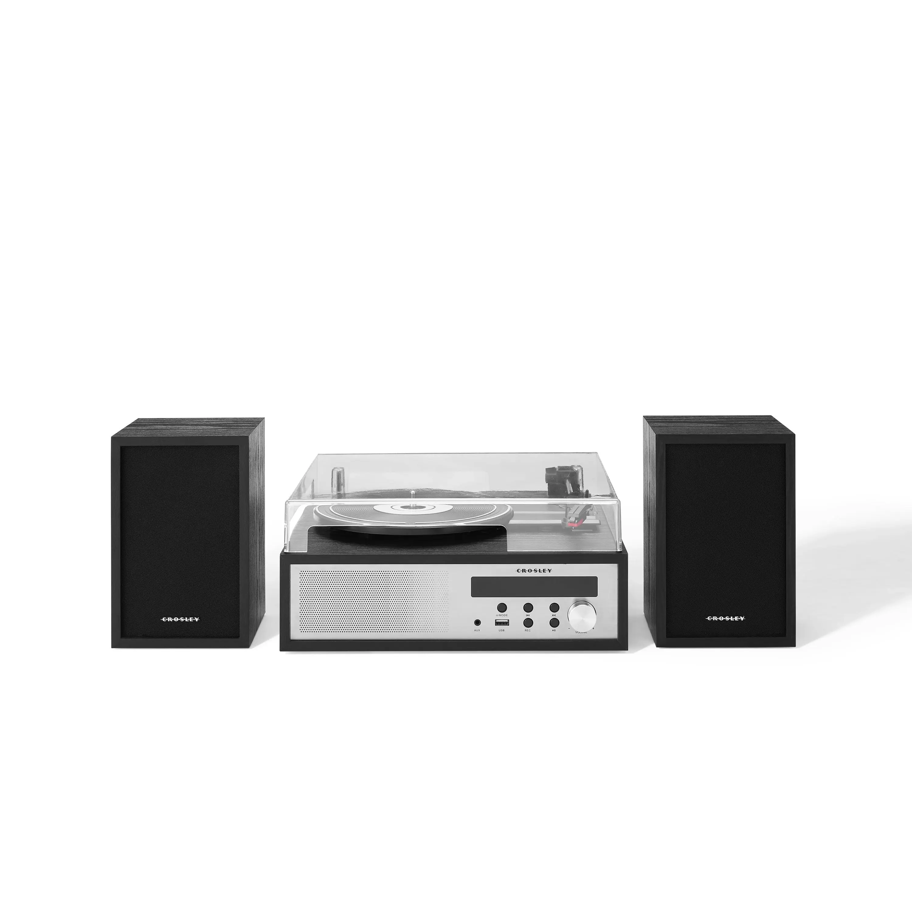 Crosley Sloane Shelf System Turntable - Black