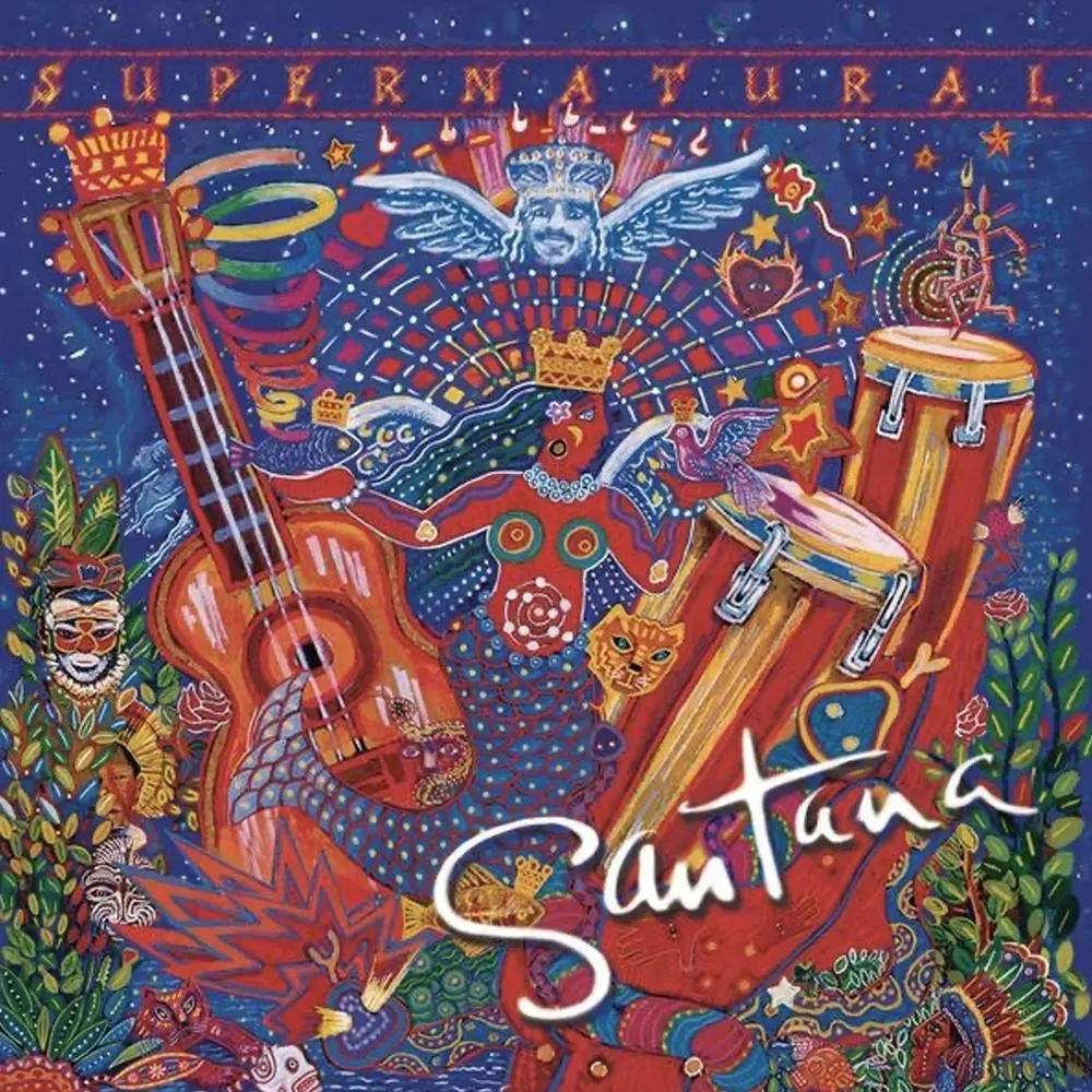 Santana Supernatural Vinyl Album