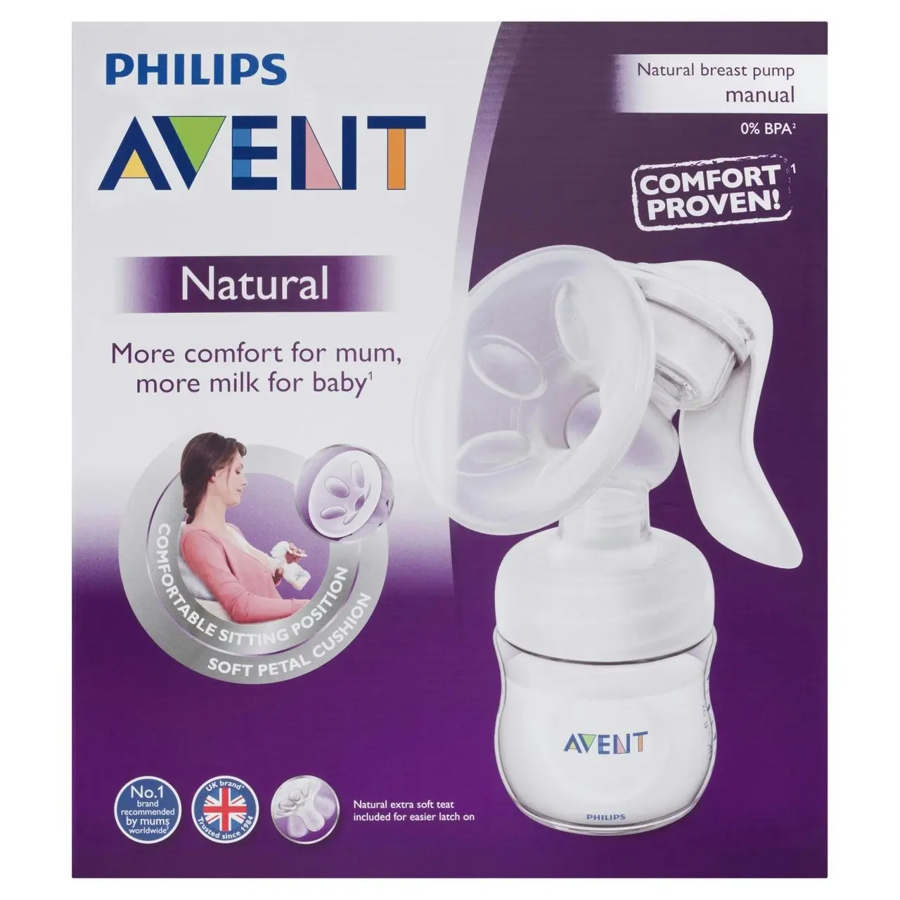 Avent Manual Comfort Breast Pump