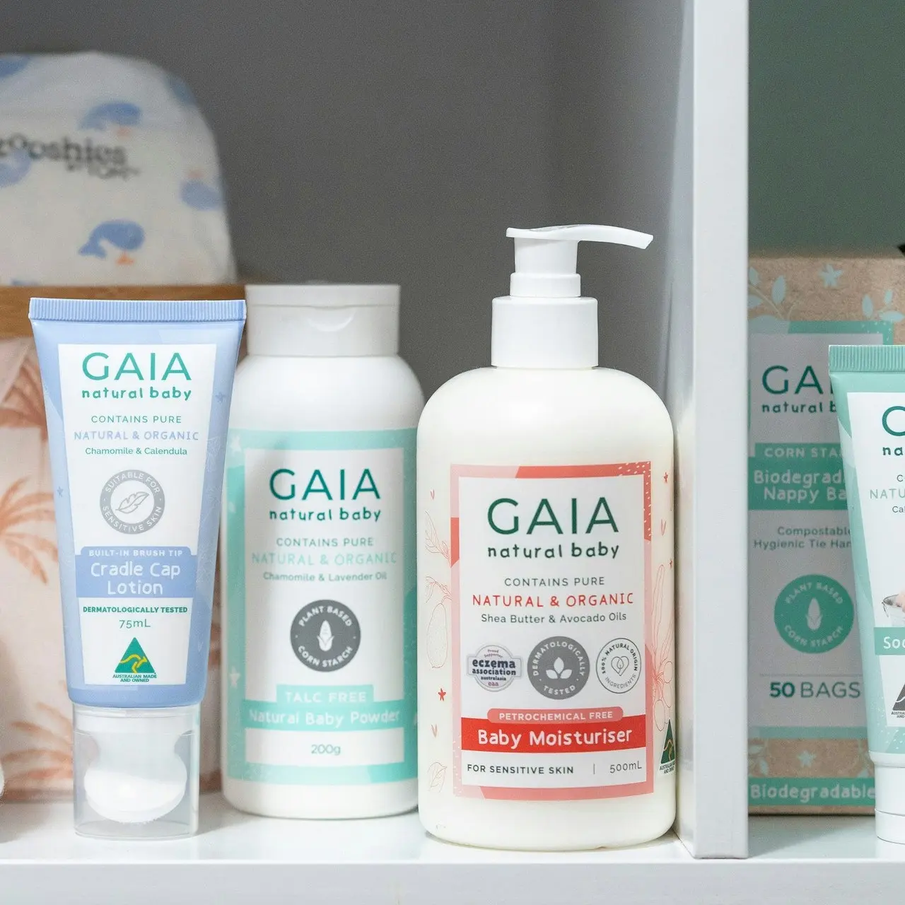 Gaia Natural Baby Moisturiser 500mL