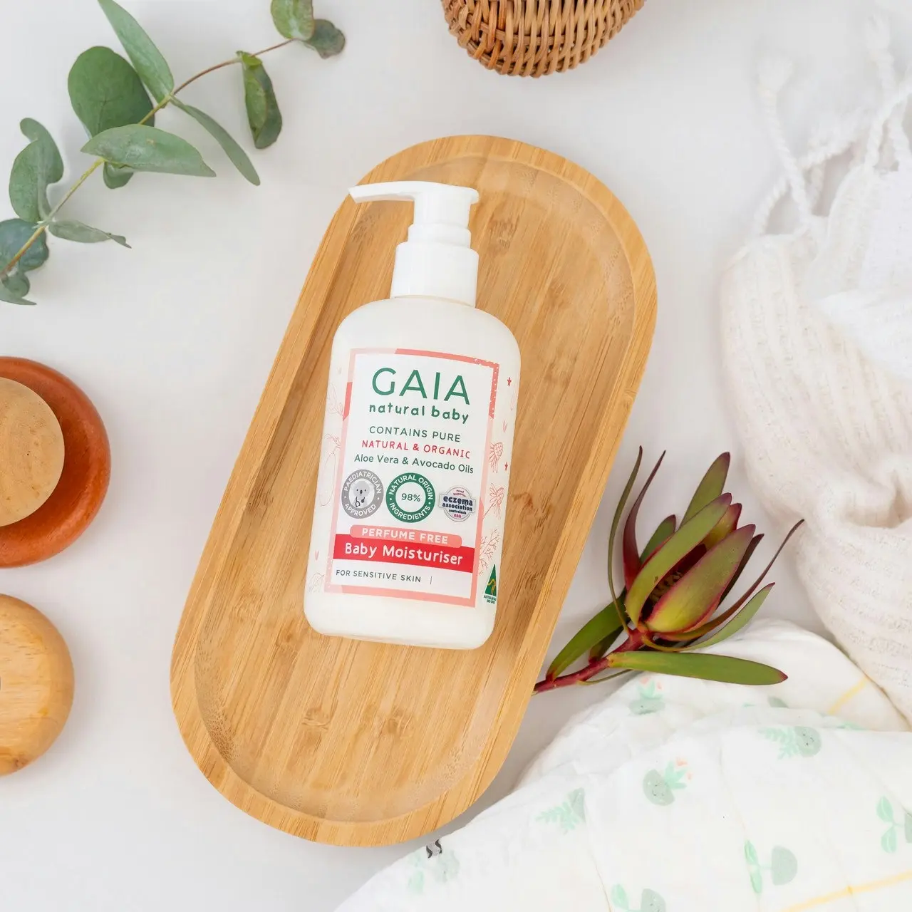 Gaia Natural Baby Moisturiser 500mL