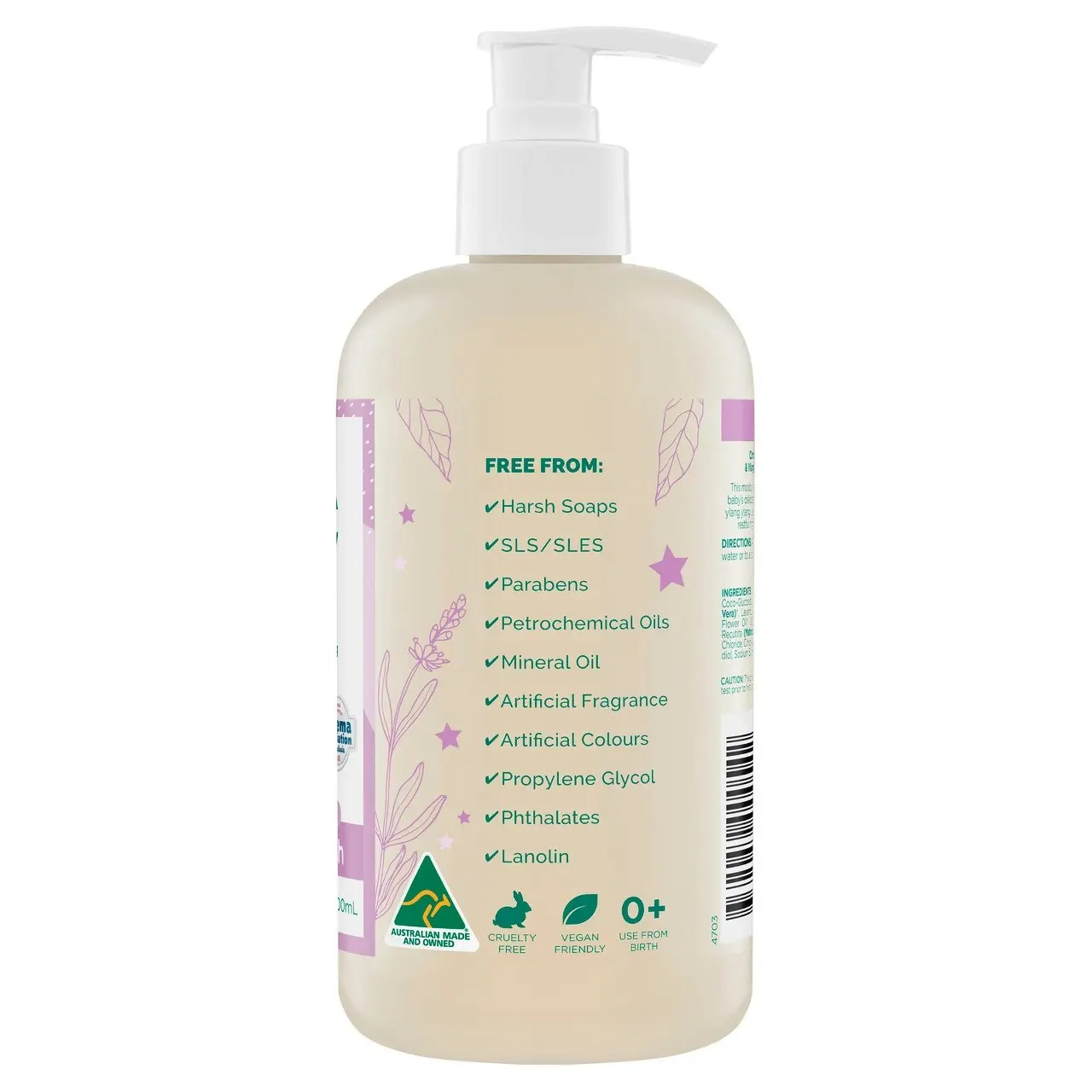 Gaia Natural Baby Sleeptime Wash 500mL