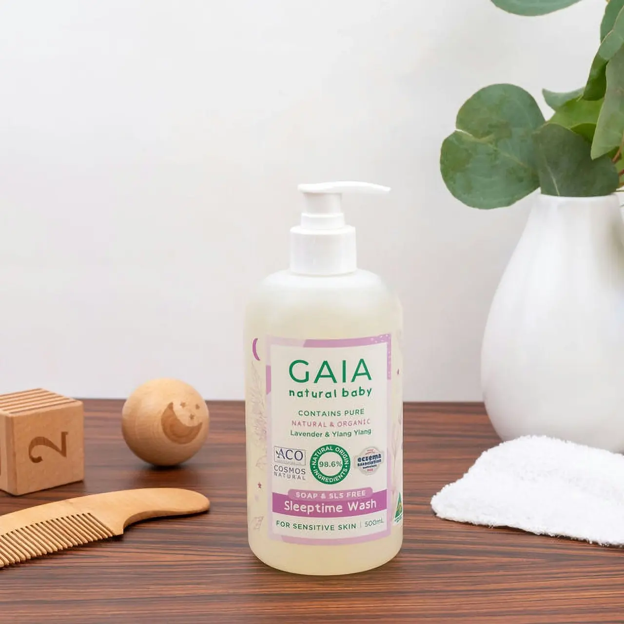 Gaia Natural Baby Sleeptime Wash 500mL