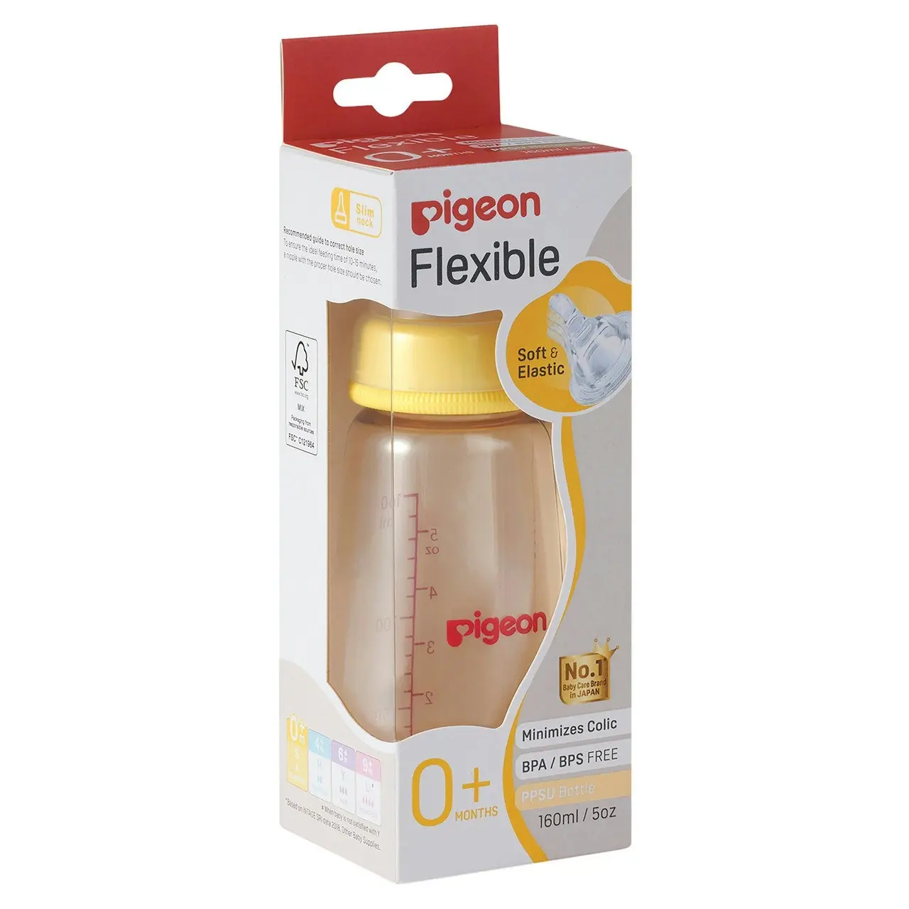 PIGEON Flexible Bottle Ppsu 160ml