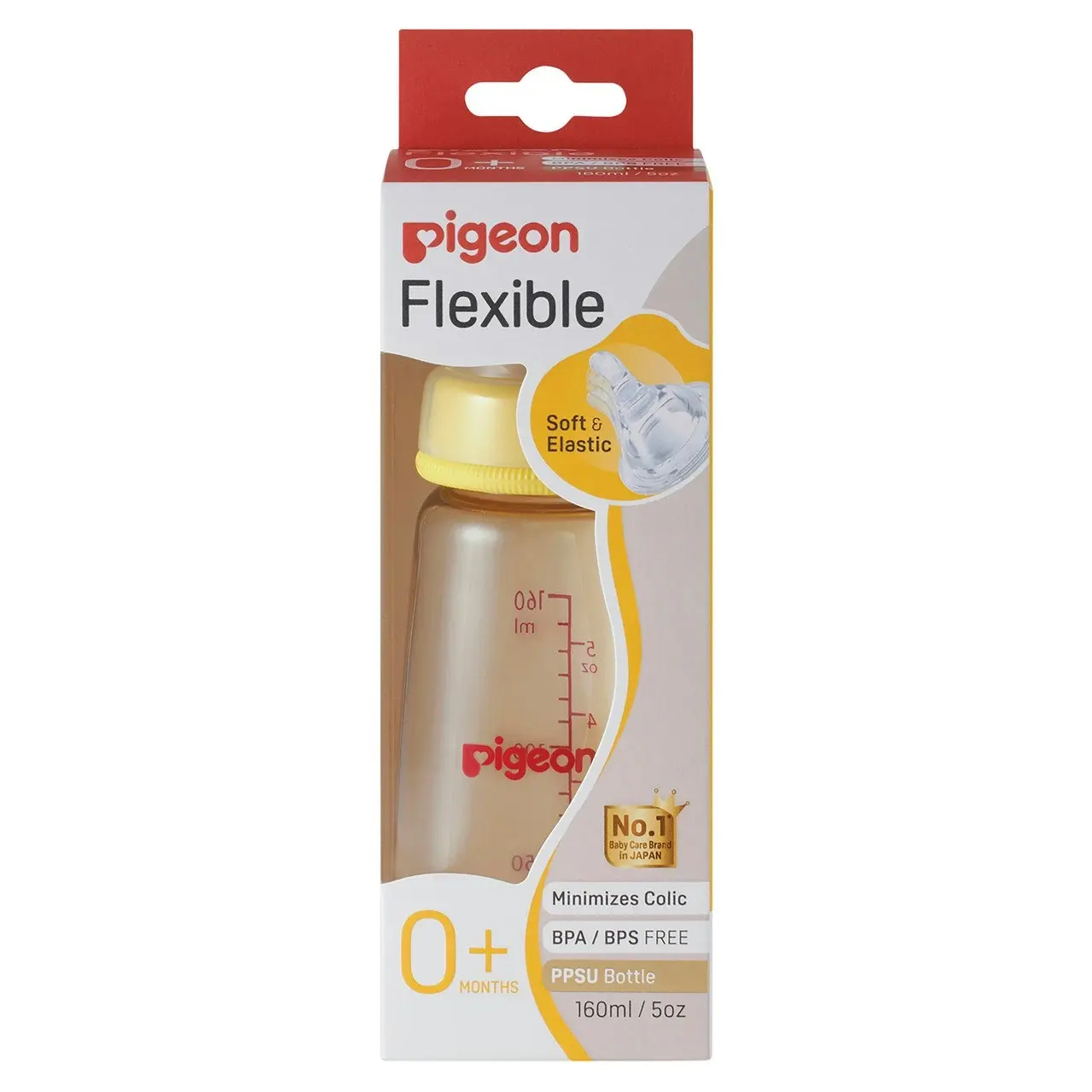 PIGEON Flexible Bottle Ppsu 160ml