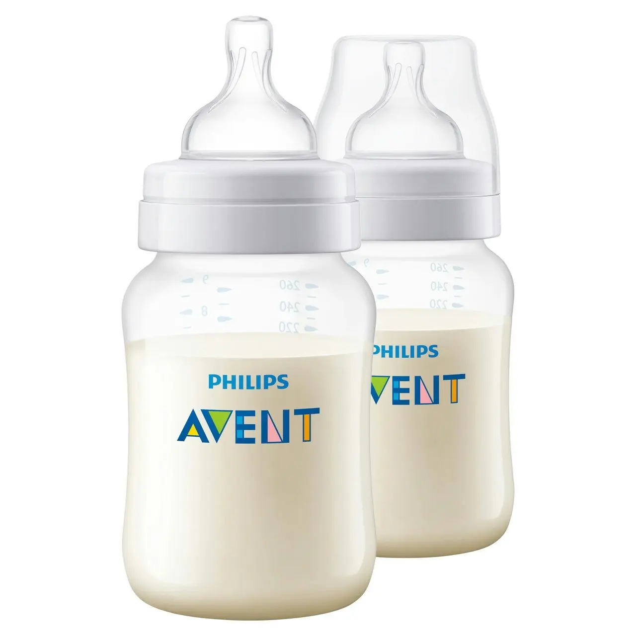 Philips Avent Anti-Colic Bottles 1m+ 2 x 260mL