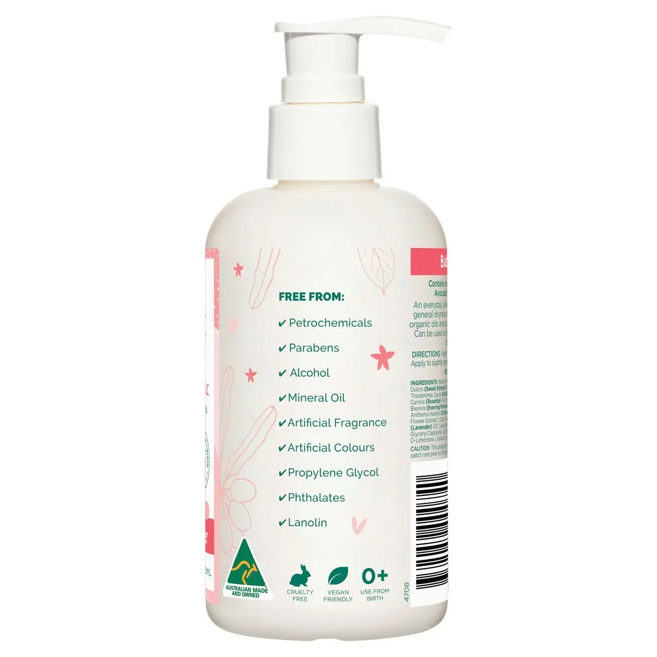 Gaia Natural Baby Moisturiser 250mL