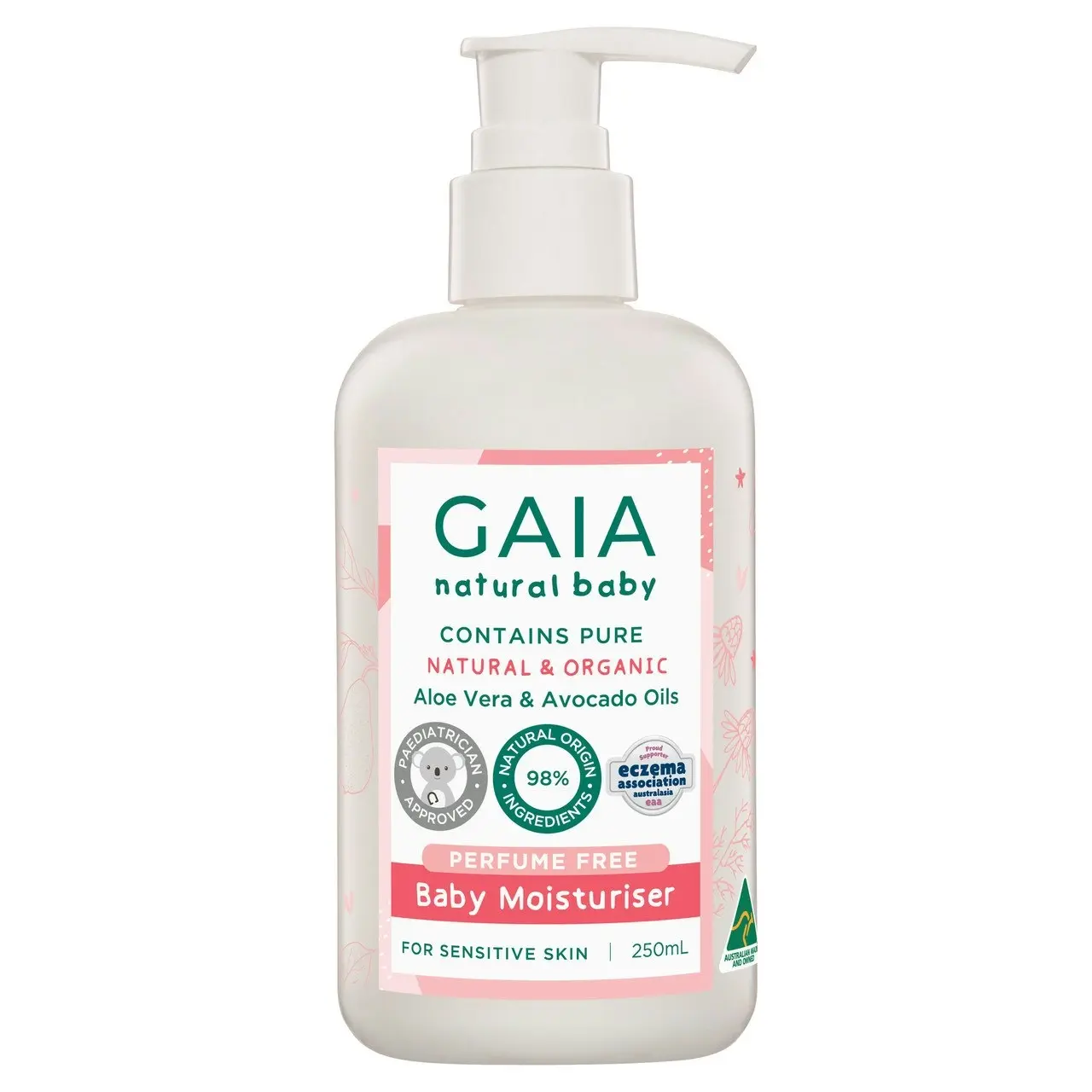 Gaia Natural Baby Moisturiser 250mL