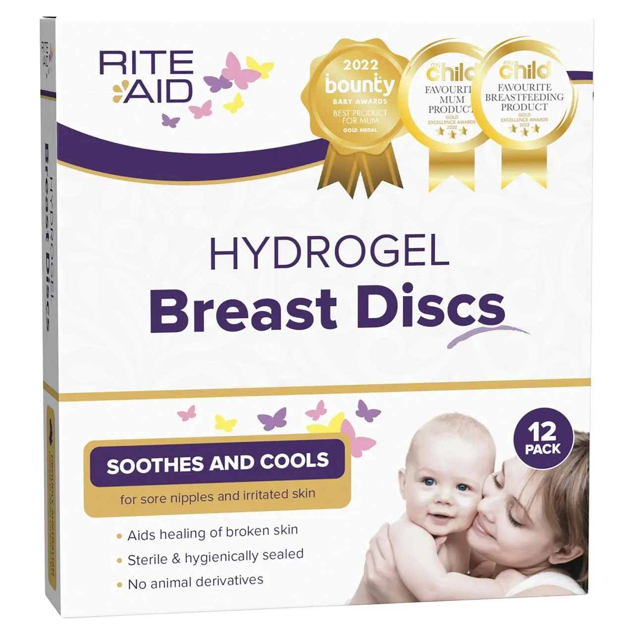 Rite Aid Hydrogel Breast Discs 12 Pack