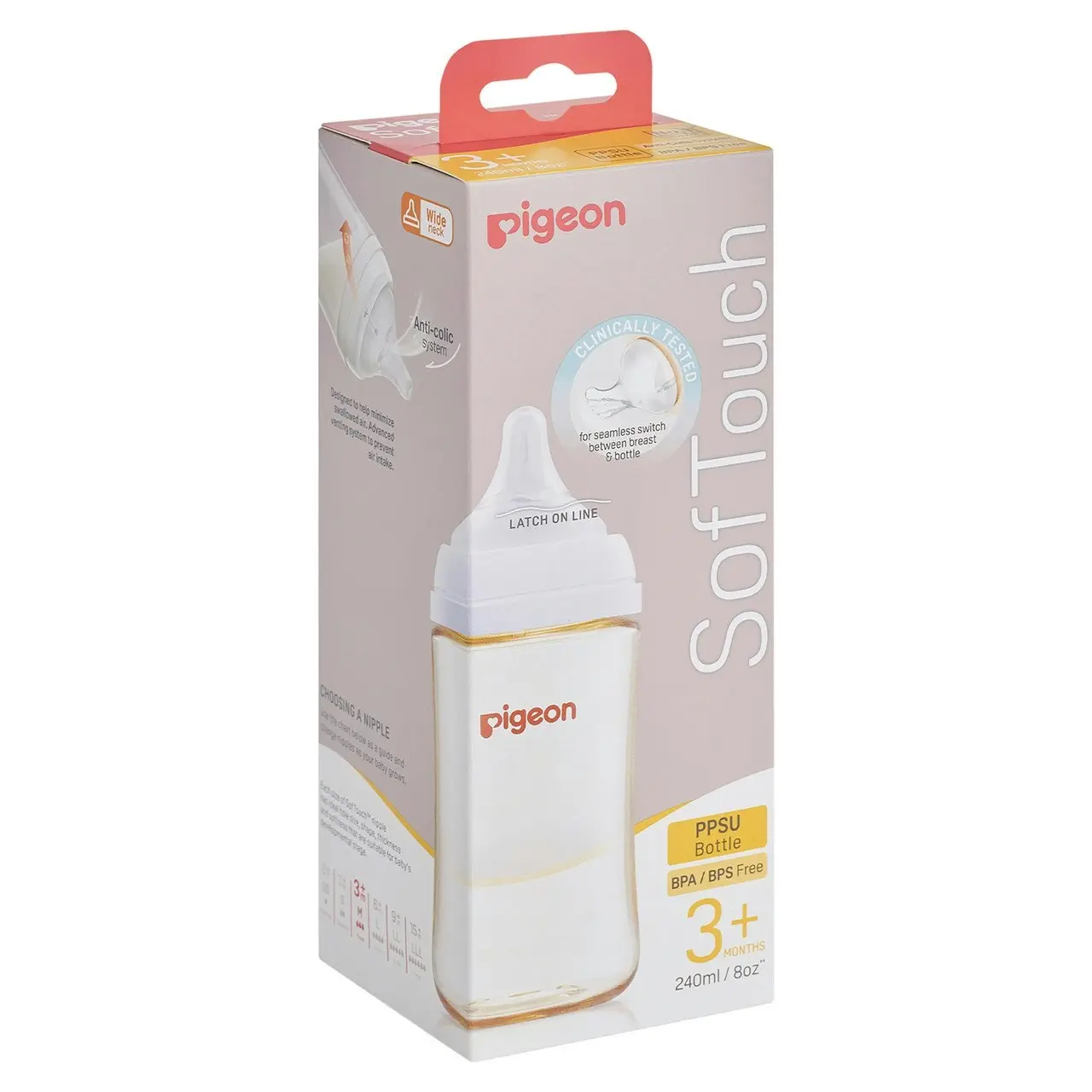 PIGEON Softouch Iii Bottle Ppsu 240ml