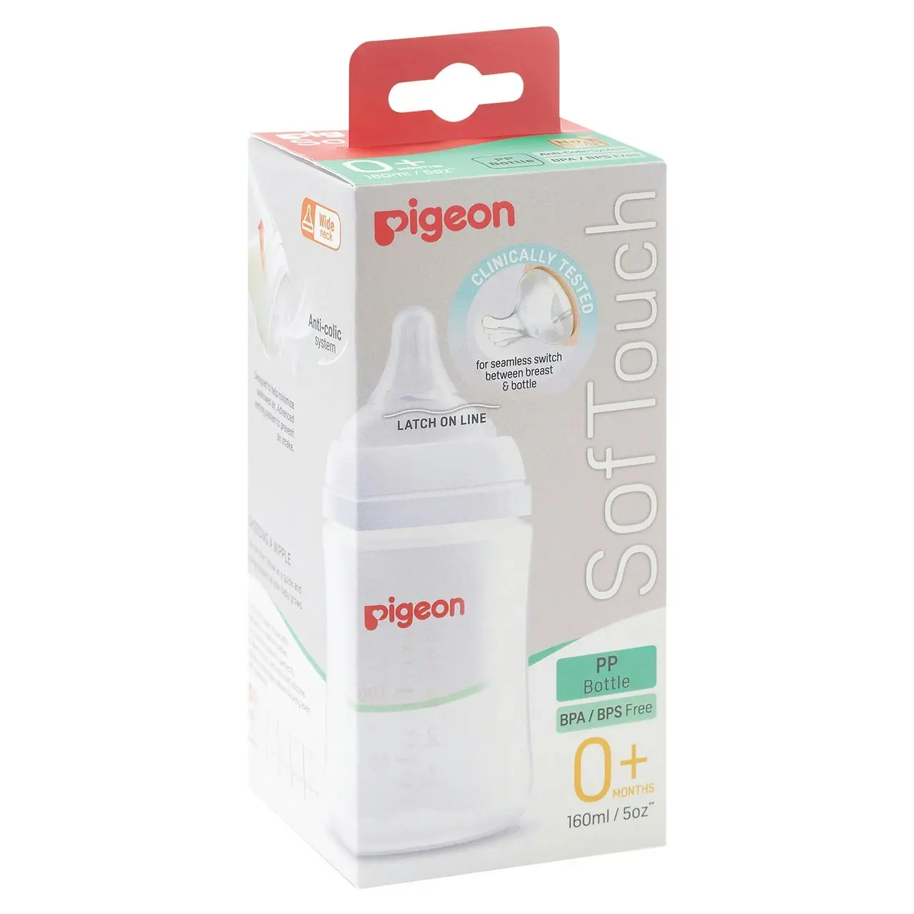 PIGEON Softouch Bottle PP 160ml