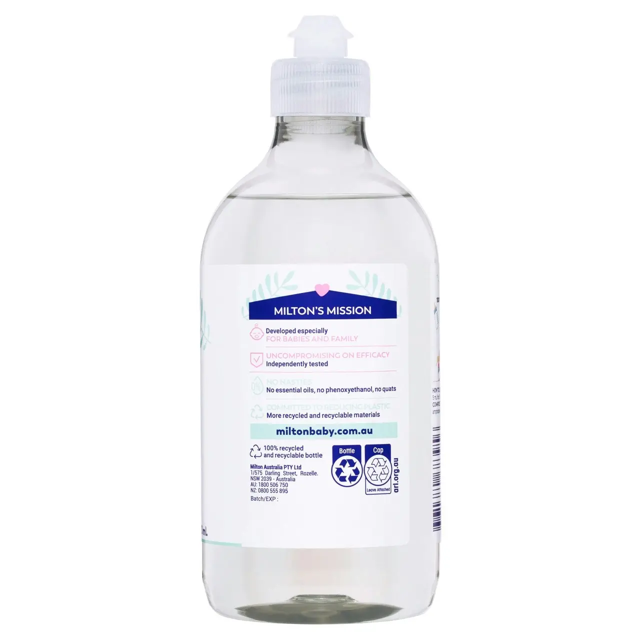 Milton Baby Bottle Cleaner 500mL