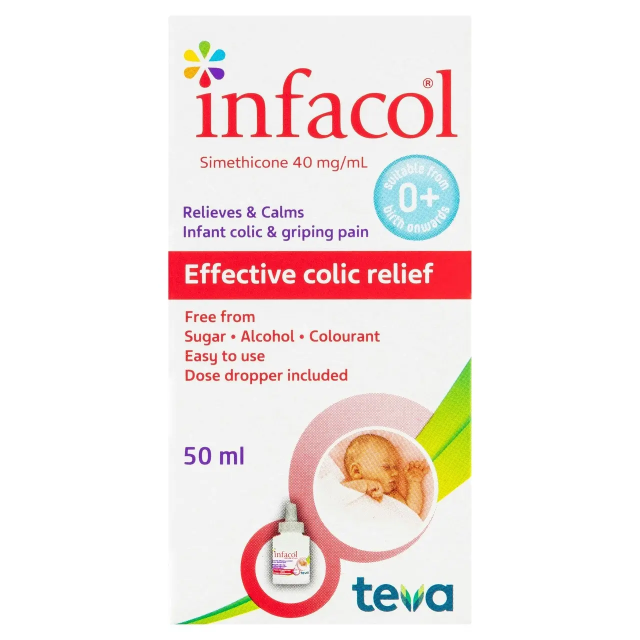 Infacol Simethicone 40mg Orange 50mL