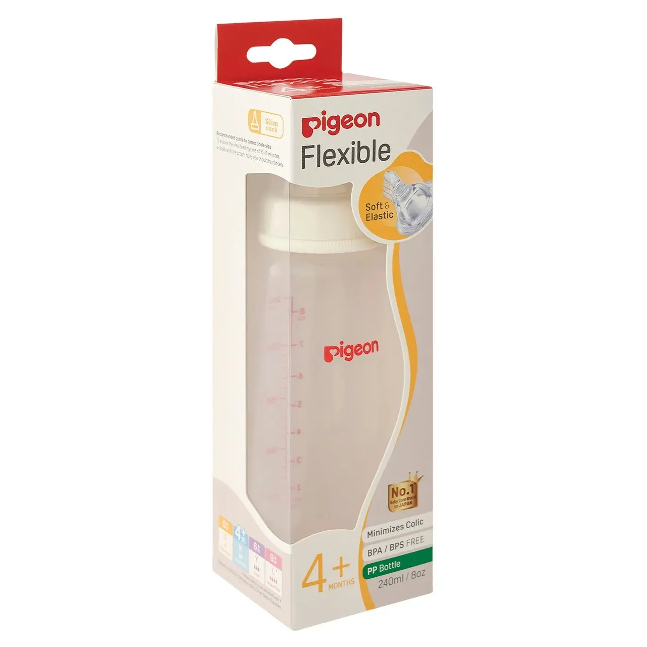 PIGEON Flexible Bottle Pp 240ml