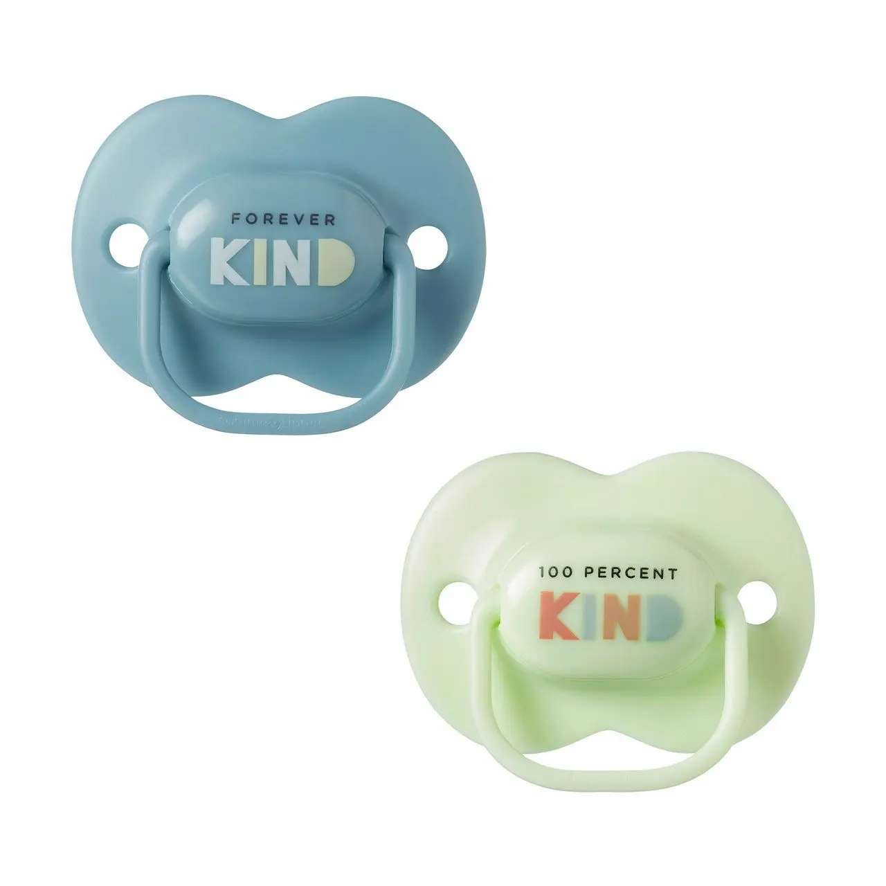 Tommee Tippee Anytime Soother, 6-18 months, 2 pack of symmetrical, BPA free soothers with a reusable steriliser pod