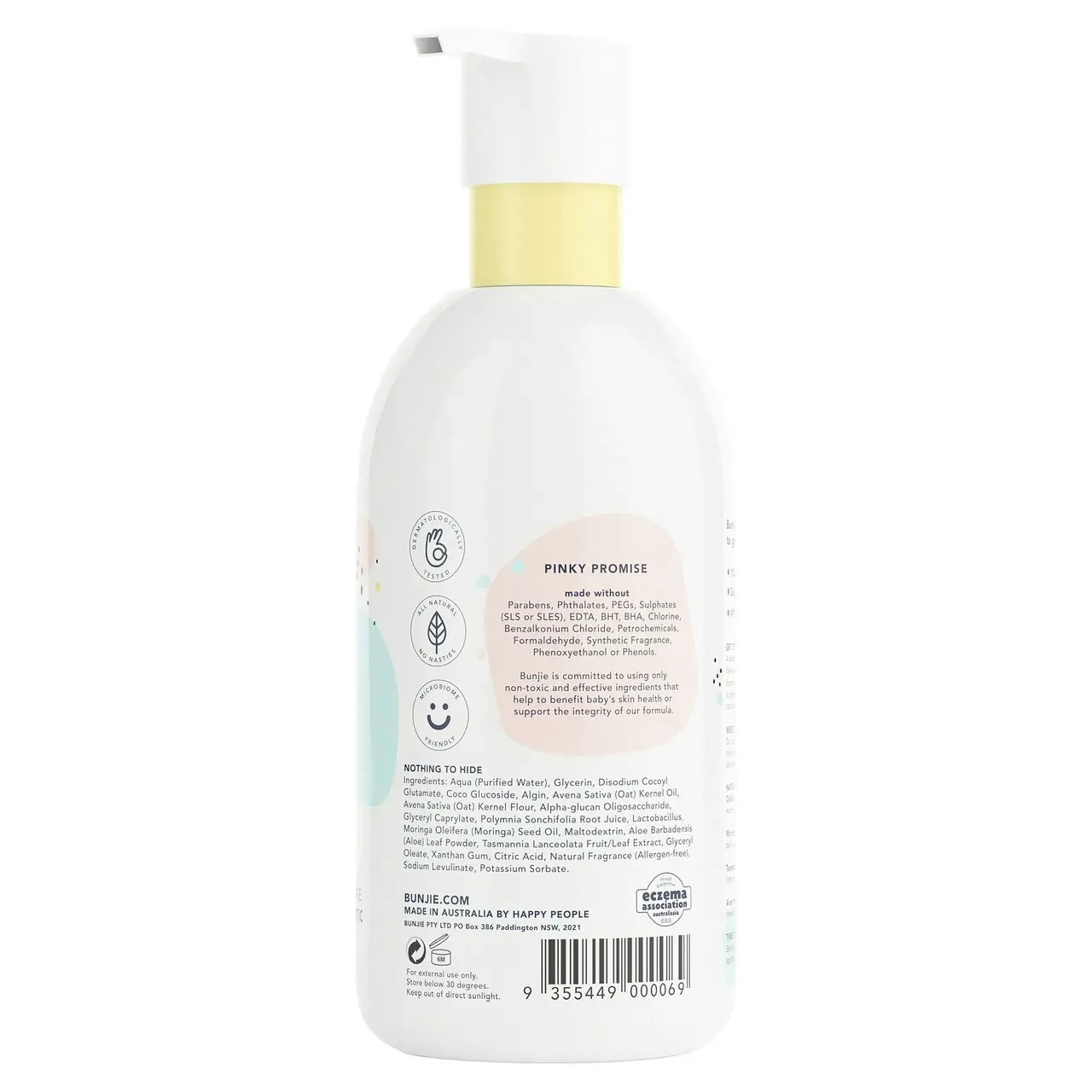 Bunjie Baby Top to Toe Wash 500mL