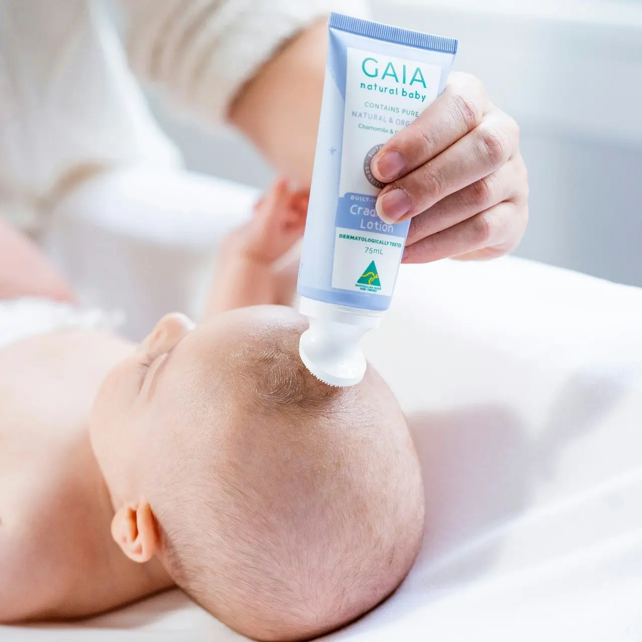 Gaia Natural Baby Cradle Cap Lotion 75mL