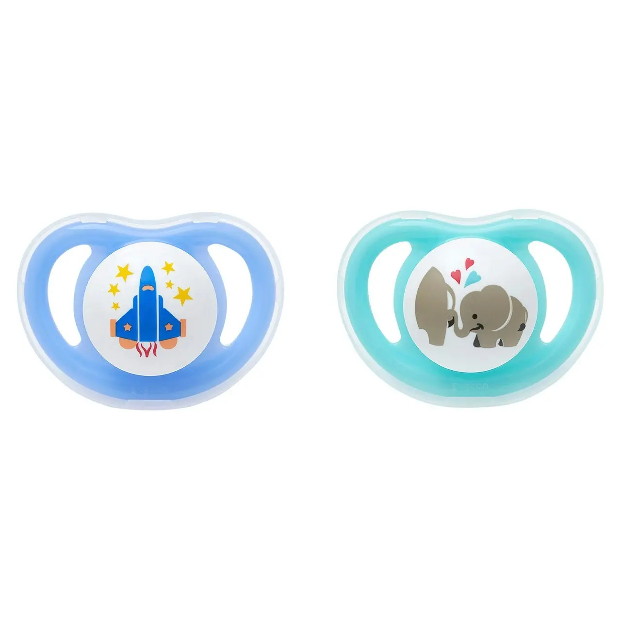 PIGEON Minilight Pacifier Twin Pack M