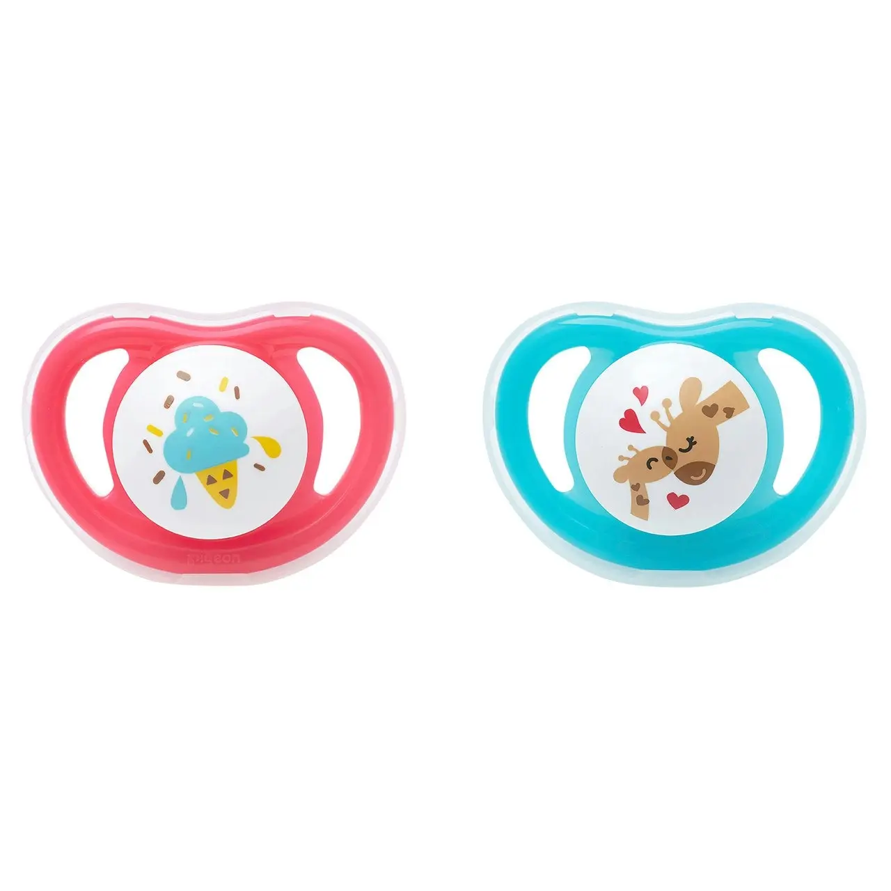 PIGEON Minilight Pacifier Twin Pack L