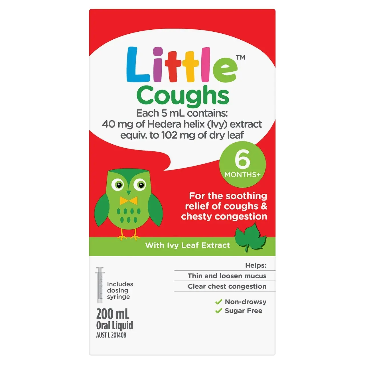 Little Coughs Oral Liquid Original 200mL