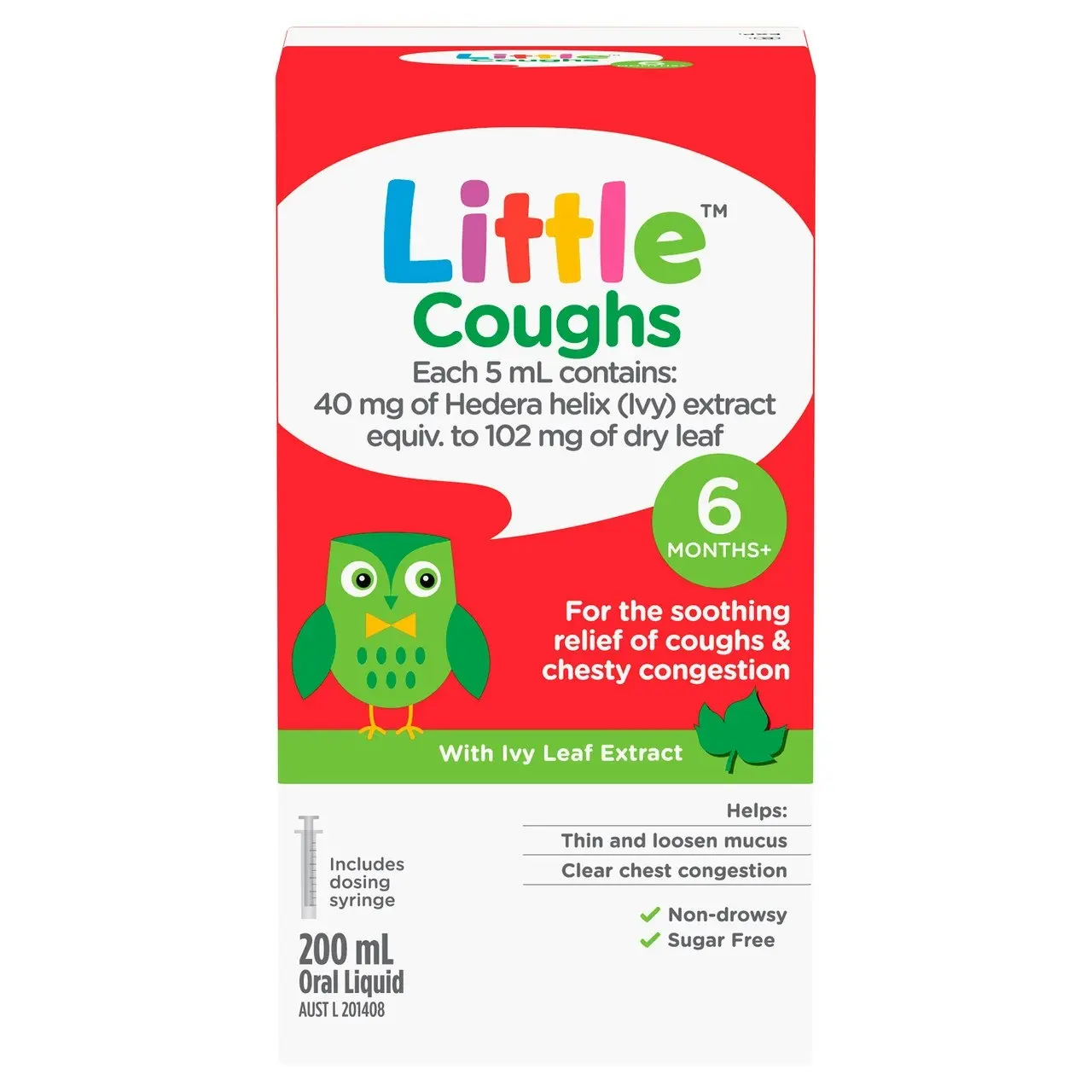 Little Coughs Oral Liquid Original 200mL