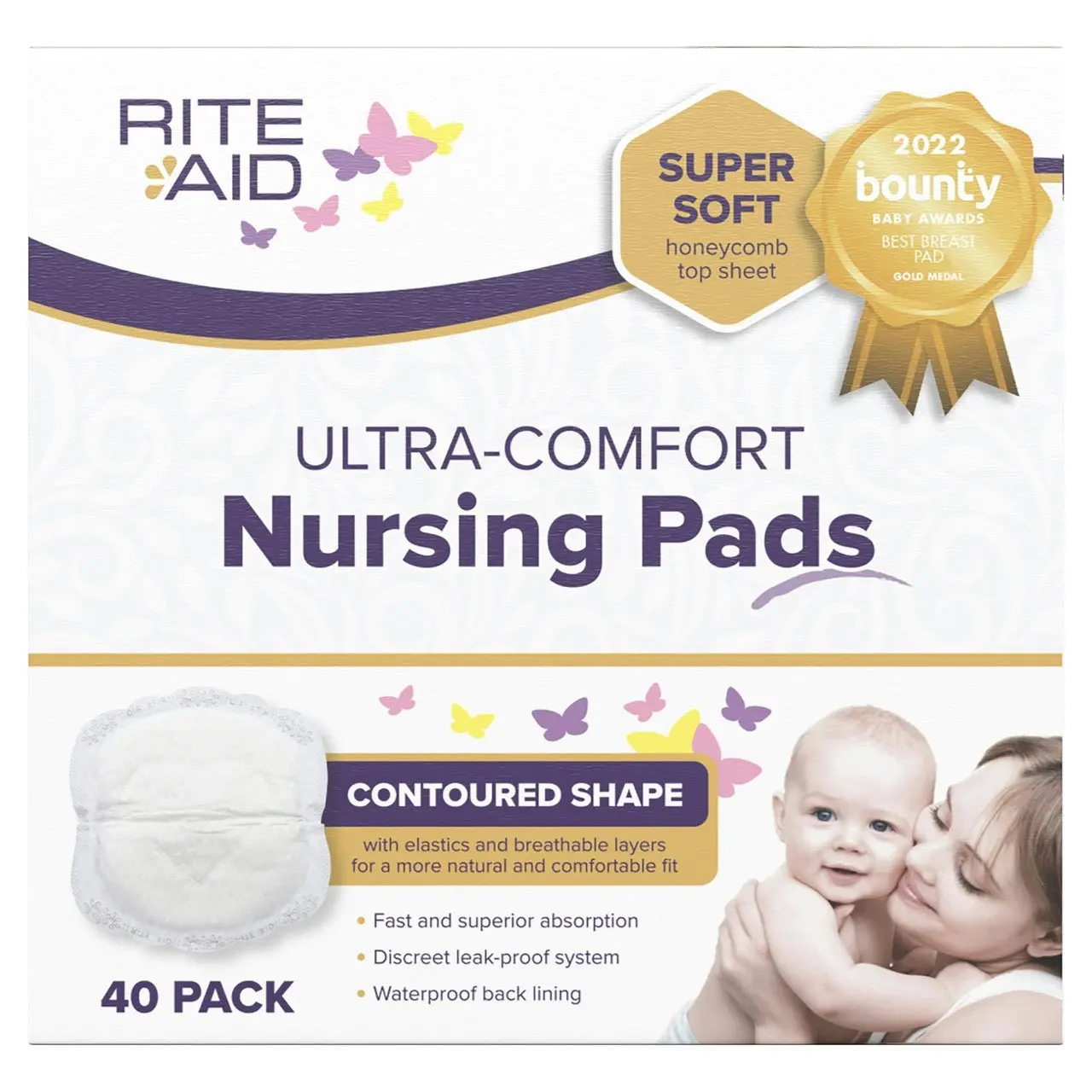 Rite Aid Nursing Pads 40 Pack