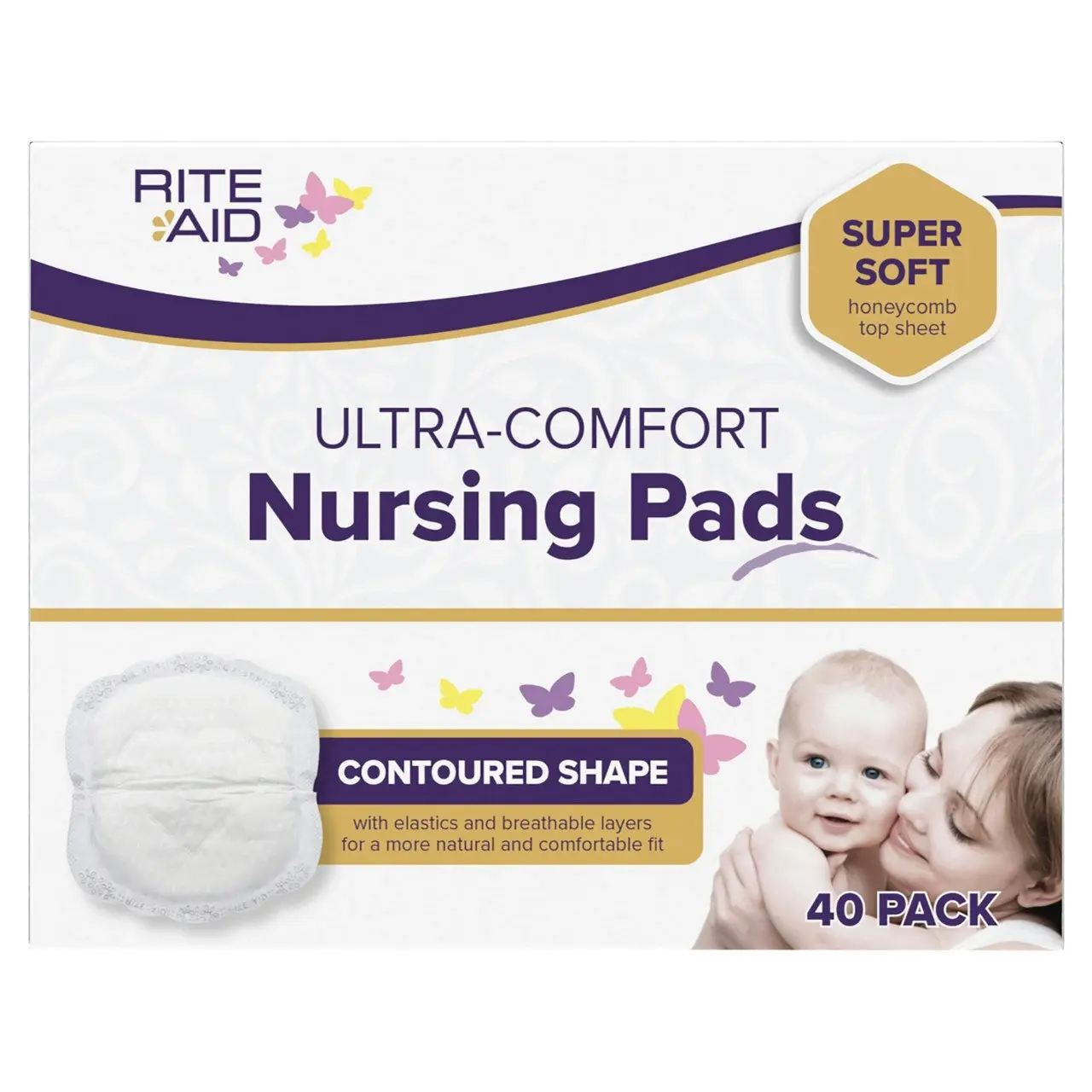 Rite Aid Nursing Pads 40 Pack