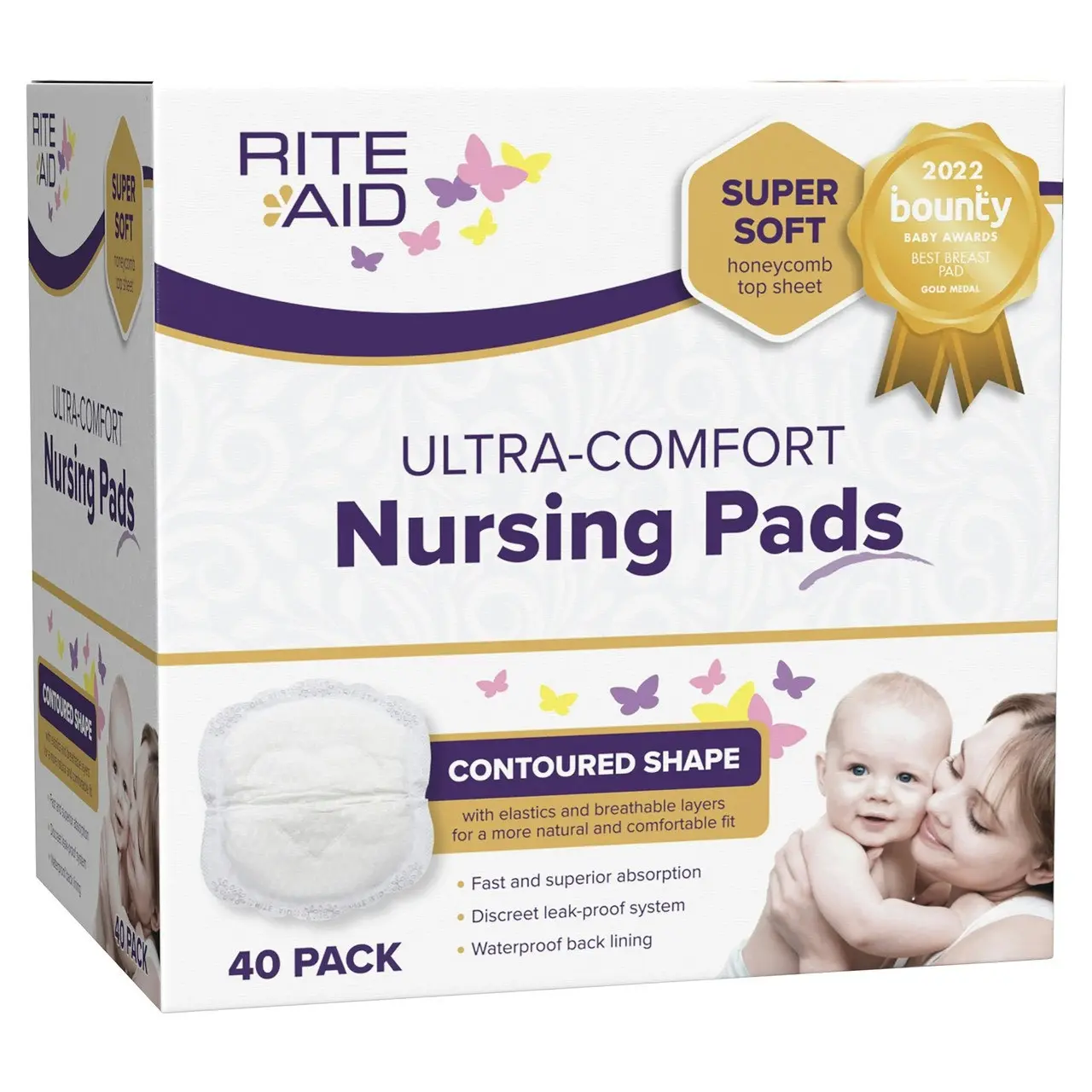 Rite Aid Nursing Pads 40 Pack