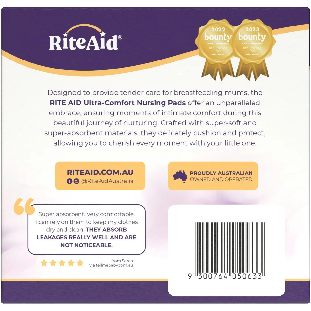 Rite Aid Nursing Pads 40 Pack