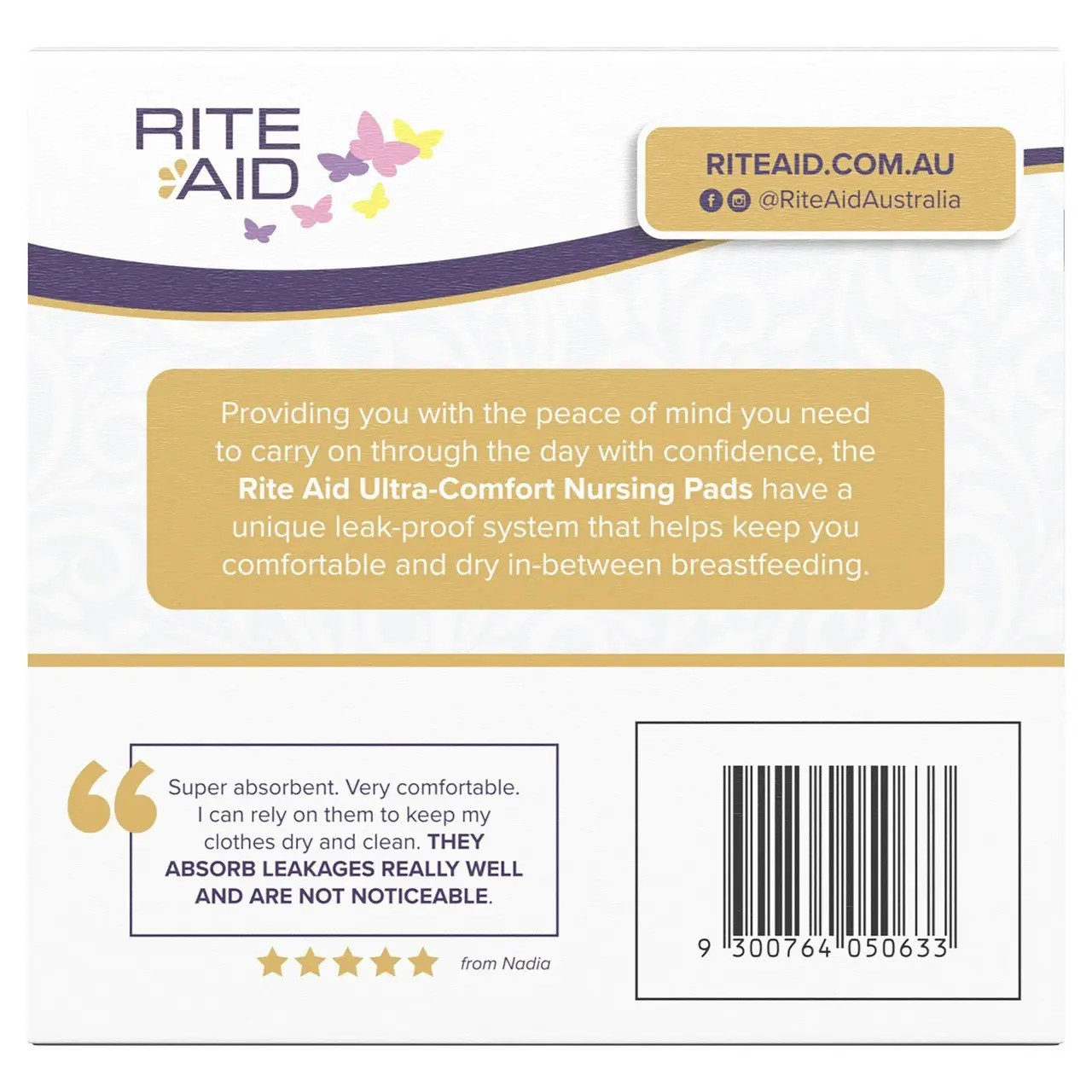 Rite Aid Nursing Pads 40 Pack