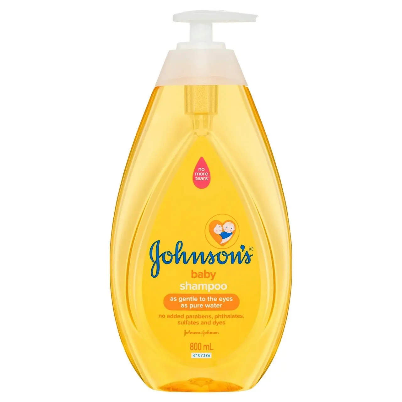 Johnson's Hypoallergenic Gentle Tear-Free Cleansing Baby Shampoo 800mL