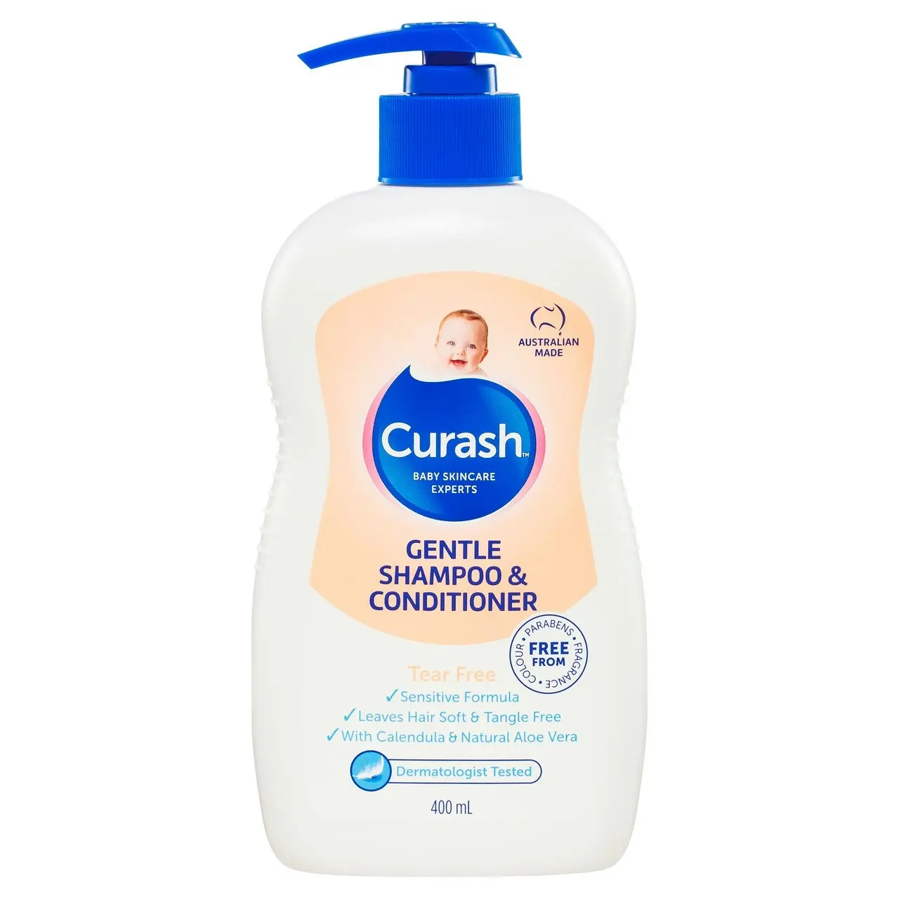 Curash Gentle Shampoo & Conditioner 400mL