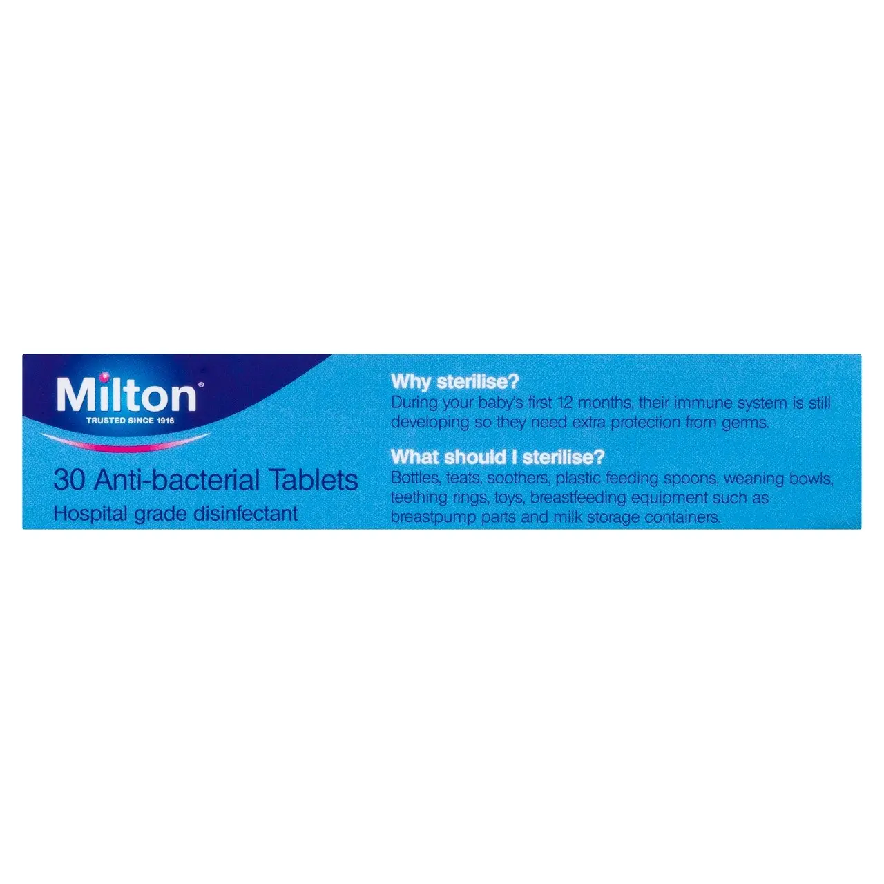 Milton 30 Anti-bacterial Tablets