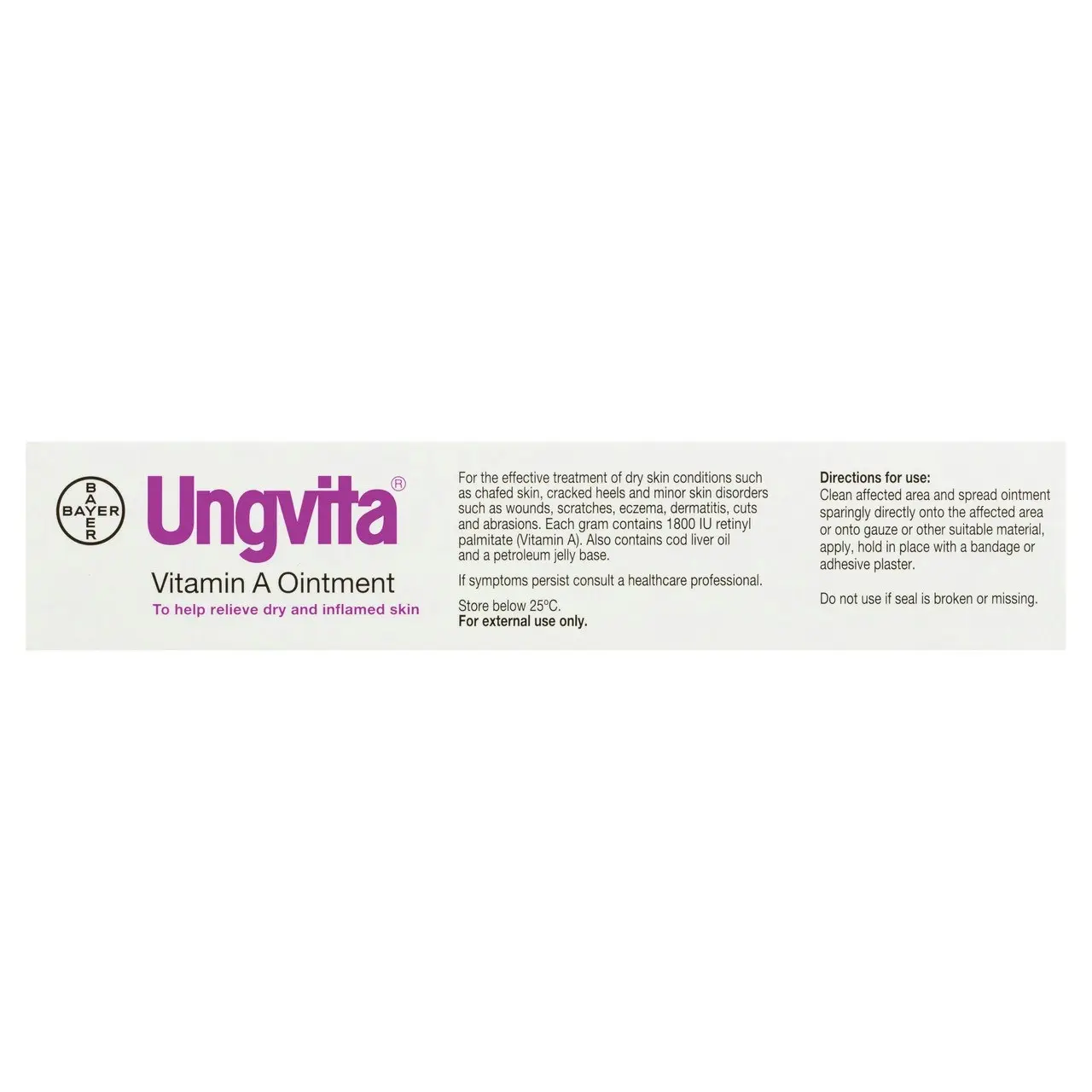 Ungvita Vitamin A Ointment 50g