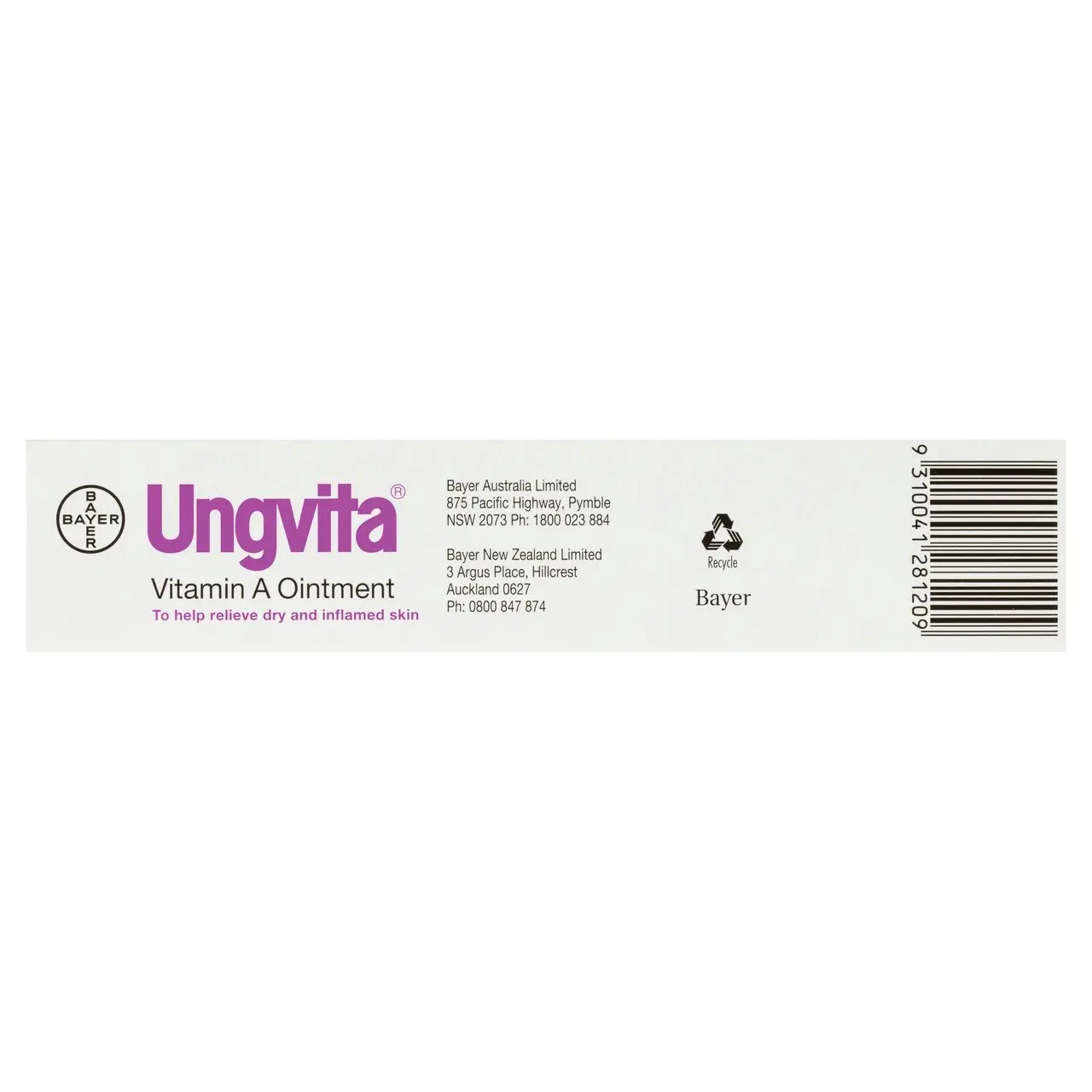 Ungvita Vitamin A Ointment 50g