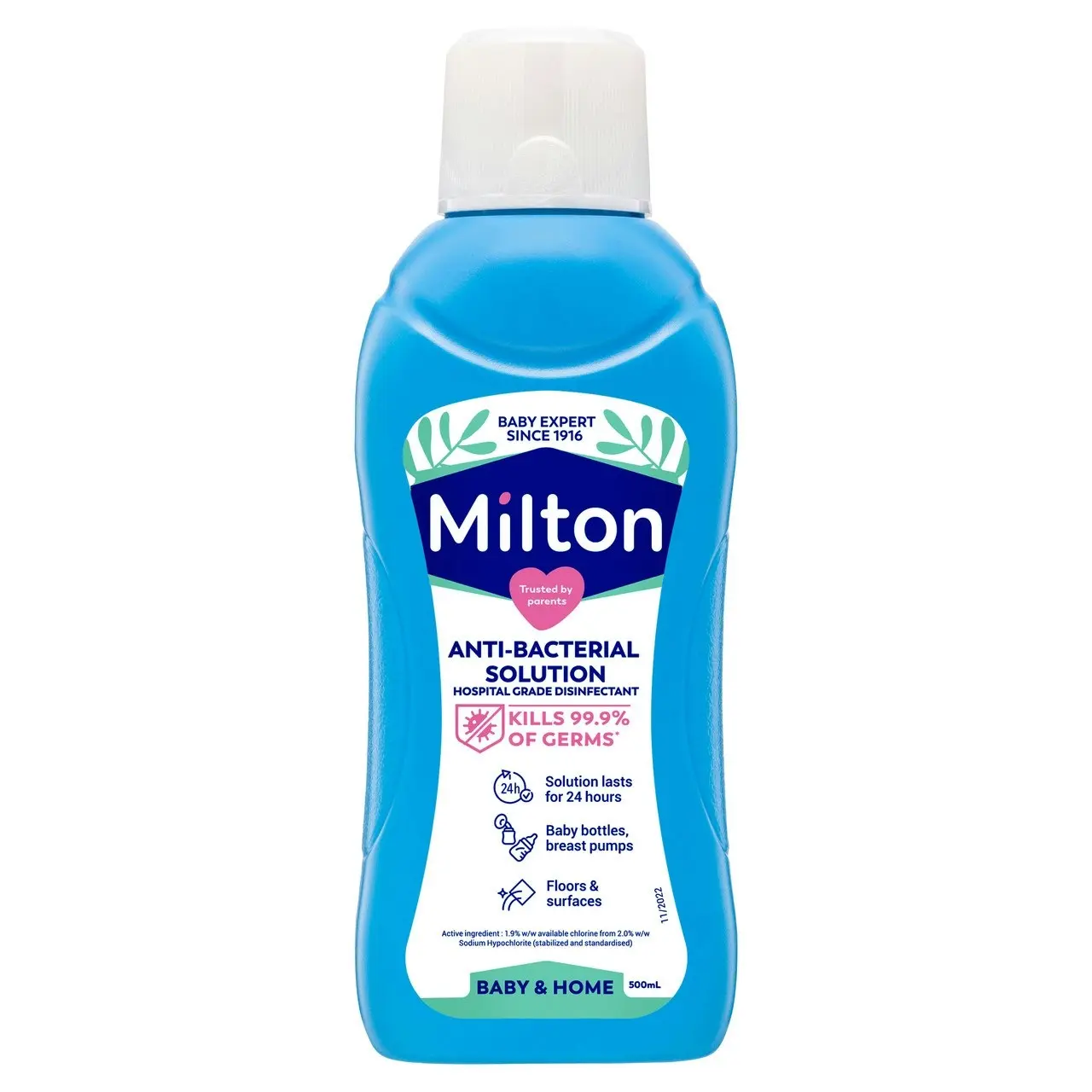 Milton Concentrated Anti-Bacterial Solution 500mL