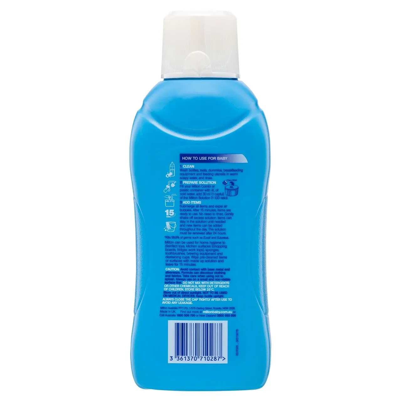 Milton Concentrated Anti-Bacterial Solution 500mL