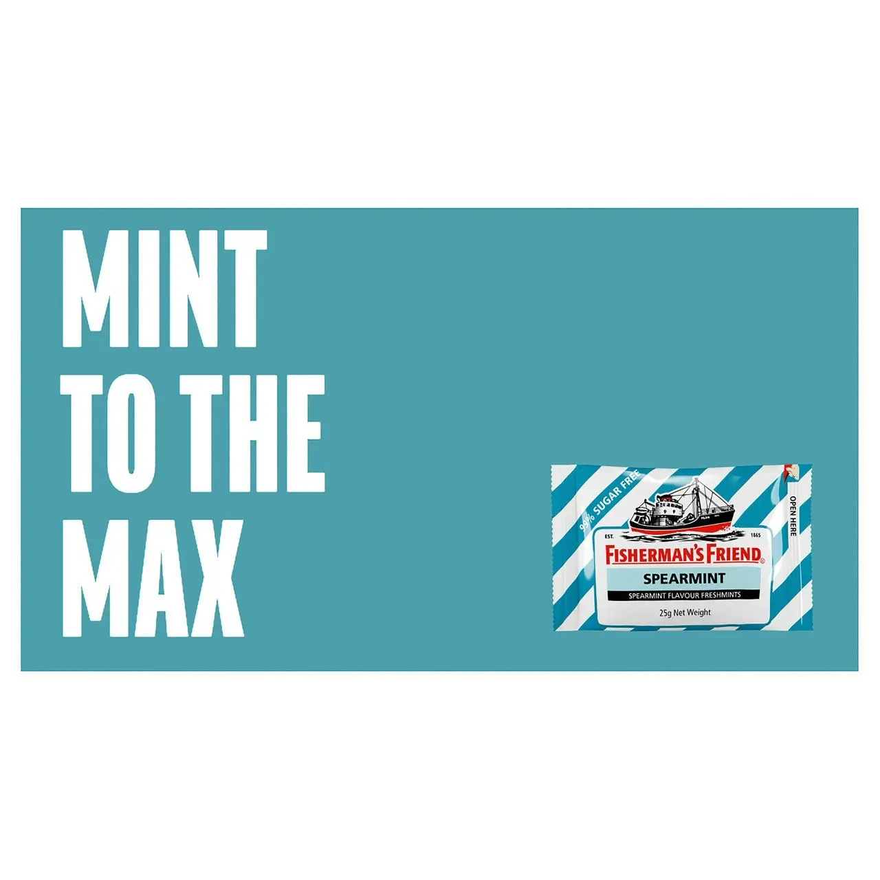 Fisherman's Friend Spearmint Sugar Free Mint 25g