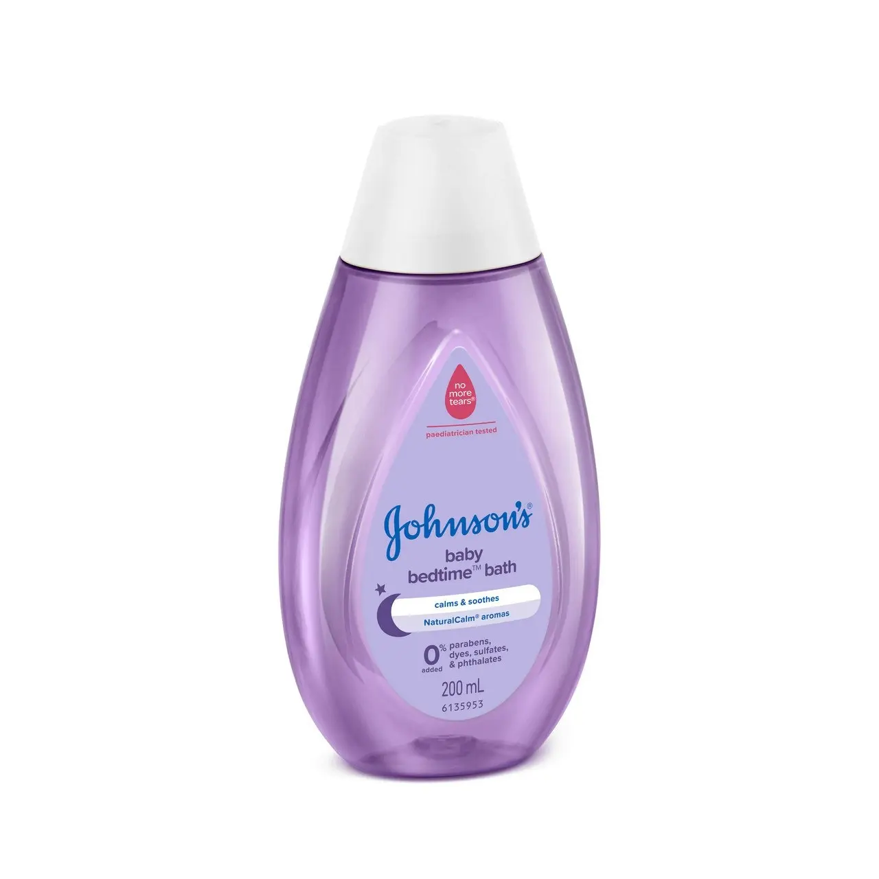 Johnson's 3-in-1 Hypoallergenic Gentle Tear-Free Conditioning Baby Shampoo & Cleansing Wash 200mL