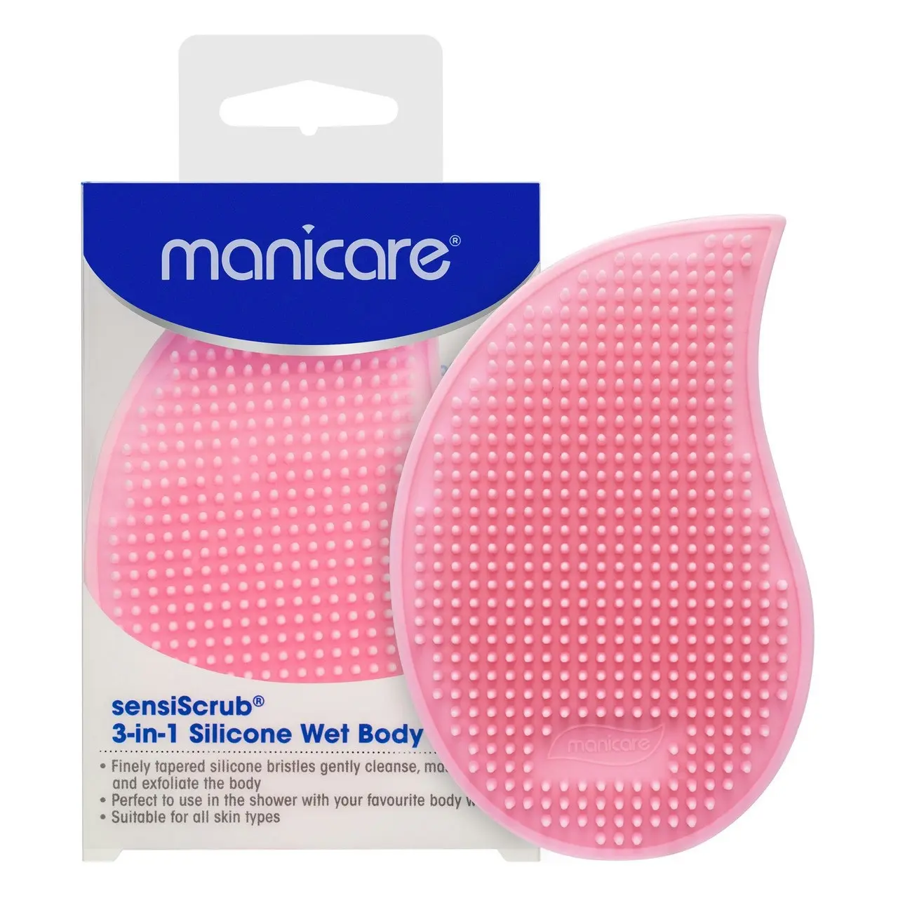 Manicare SensiScrub(TM) 3 in 1 Wet Body Brush