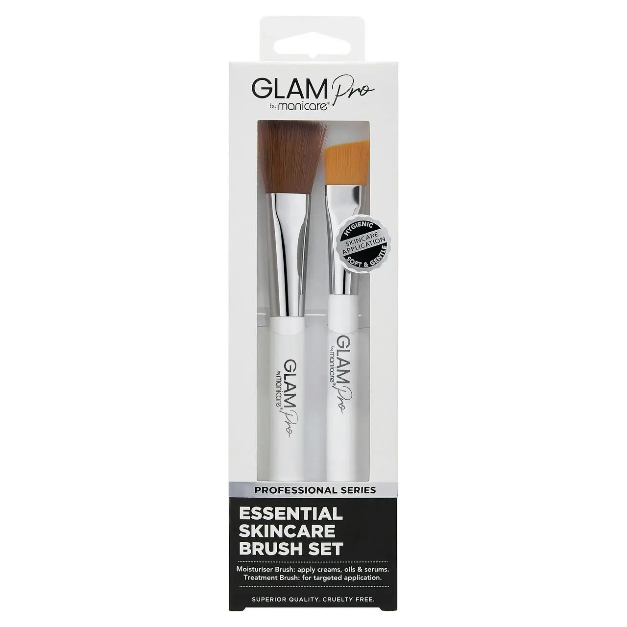 Glam by Manicare Pro Essential Skincare Brush Set